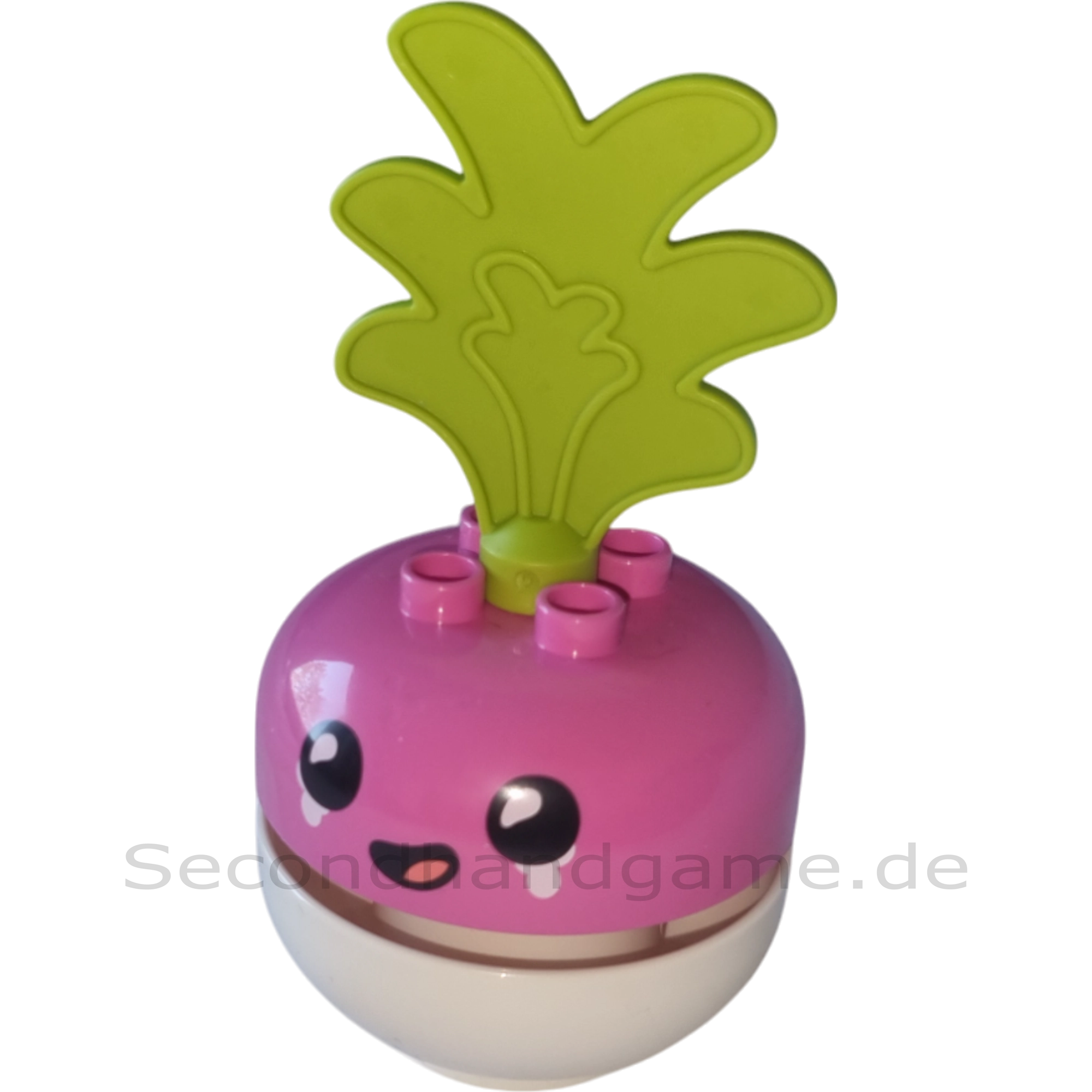 Lego Duplo Radieschen groß 3 teilig Pink Weiß