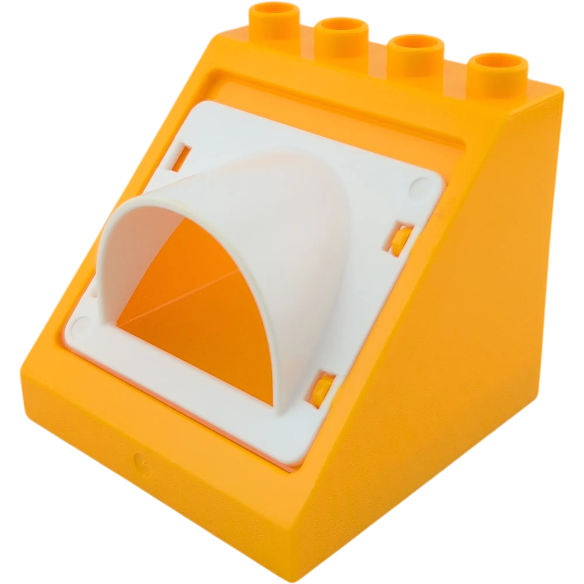 Lego Duplo 27396 Dachfenster Gelborange mir weißer Luke