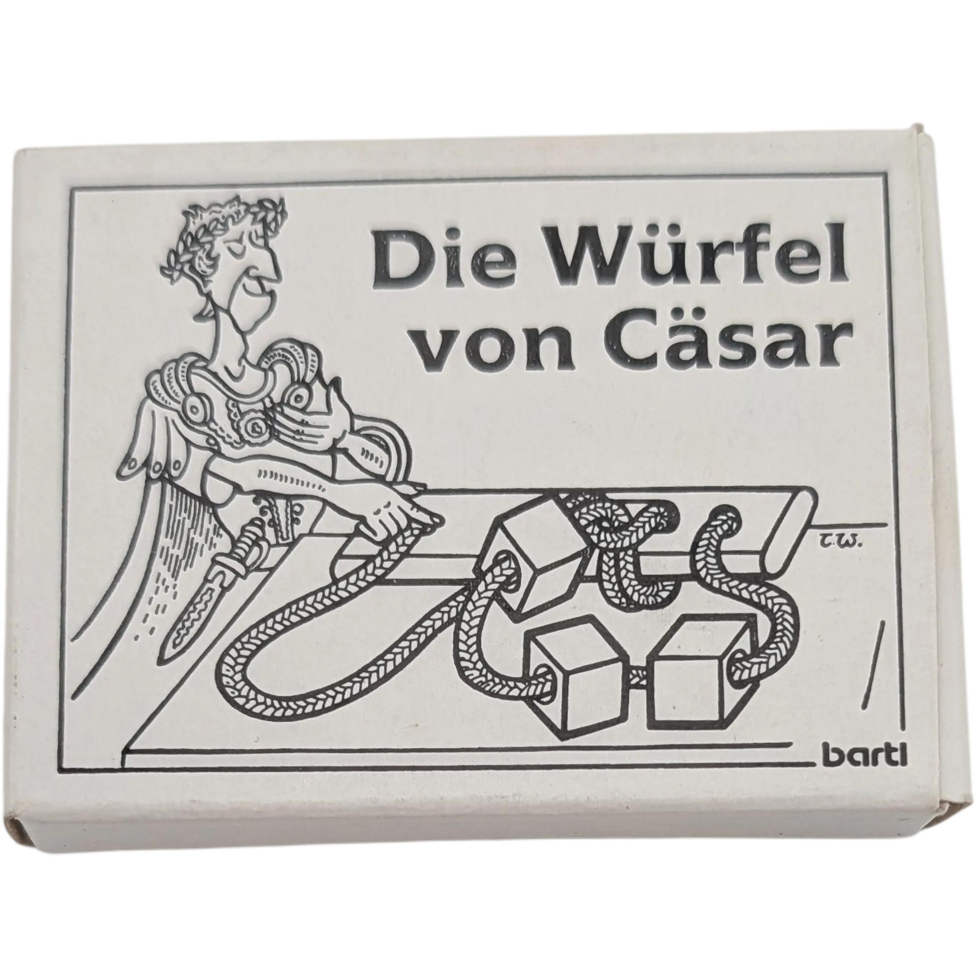 Bartl Mini Spiele Geduldspiele Die Würfel von Cäsar