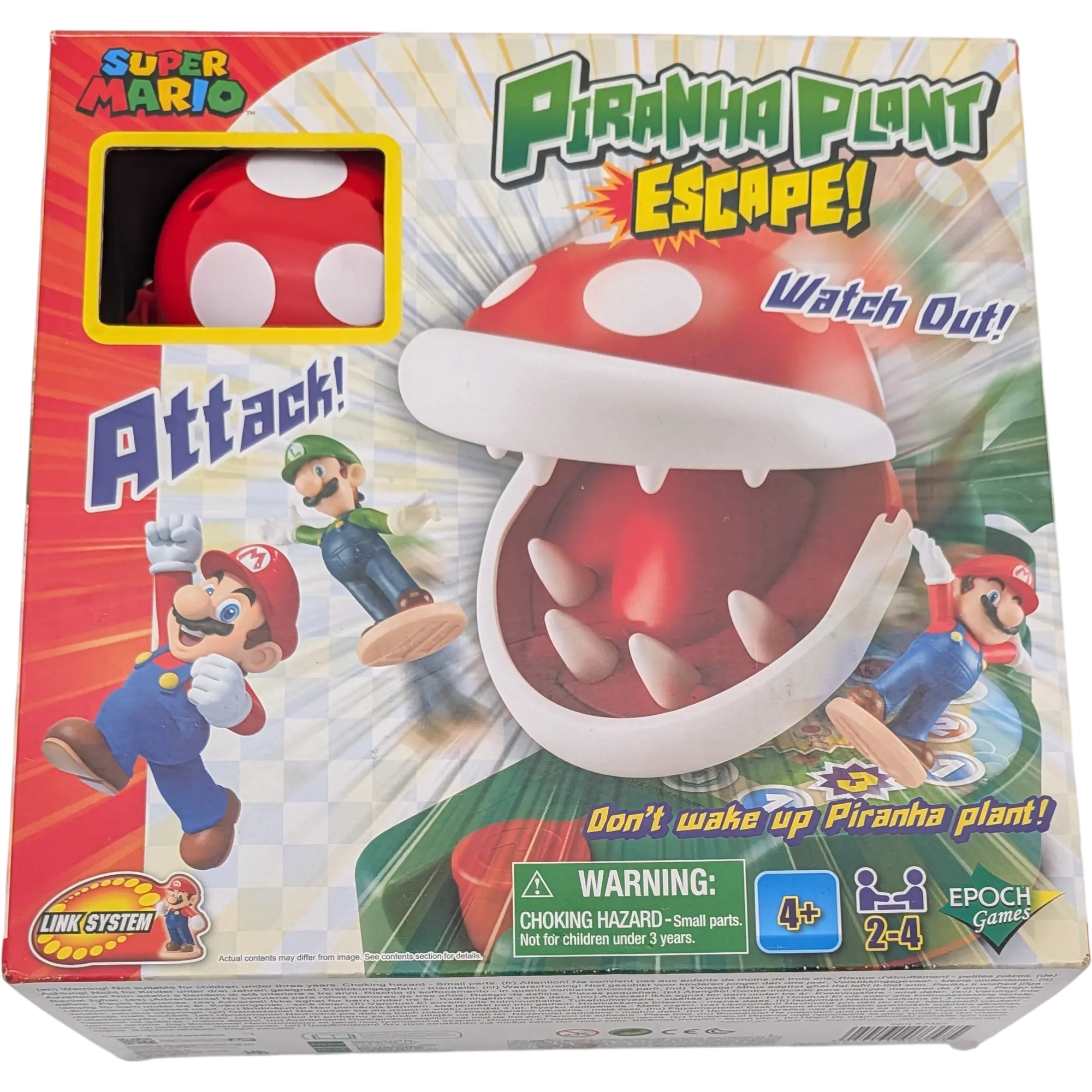 Epoch Games Super Mario Piranha Plant Escape! 7357