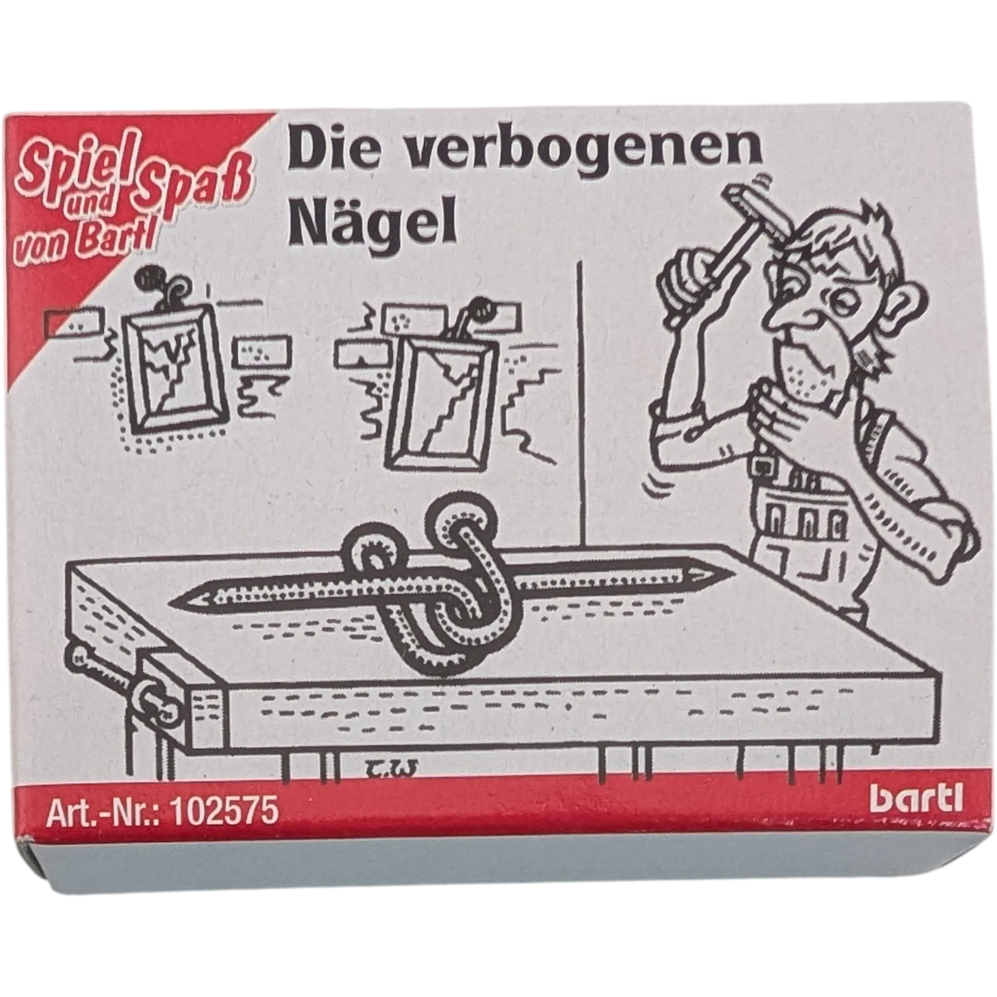 Bartl Mini Spiele Geduldspiele Die verbogenen Nägel
