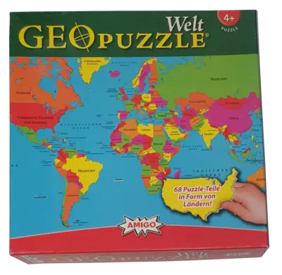 Amigo Geo Puzzle 68 Teile Welt 00381