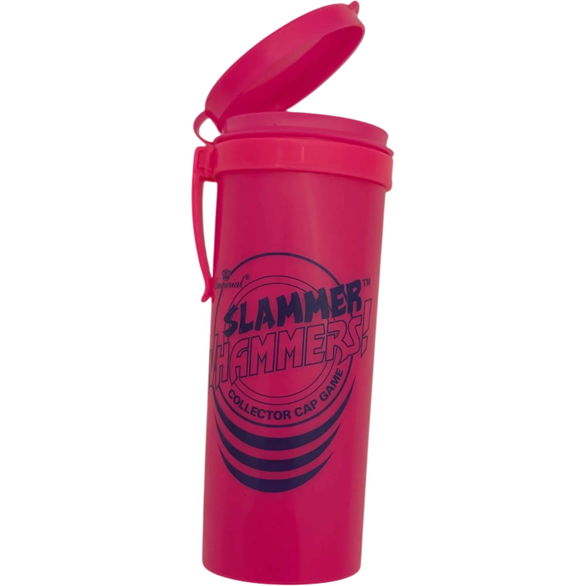Klee Slammer Whammers! Ersatzteil Plastikbox Clip on Sammelbox Pink für Caps