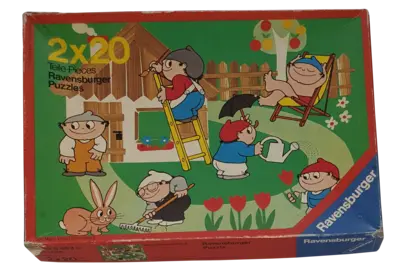 Ravensburger Puzzle 2 x 20 Teile Puzzle Mainzelmännchen 62356839