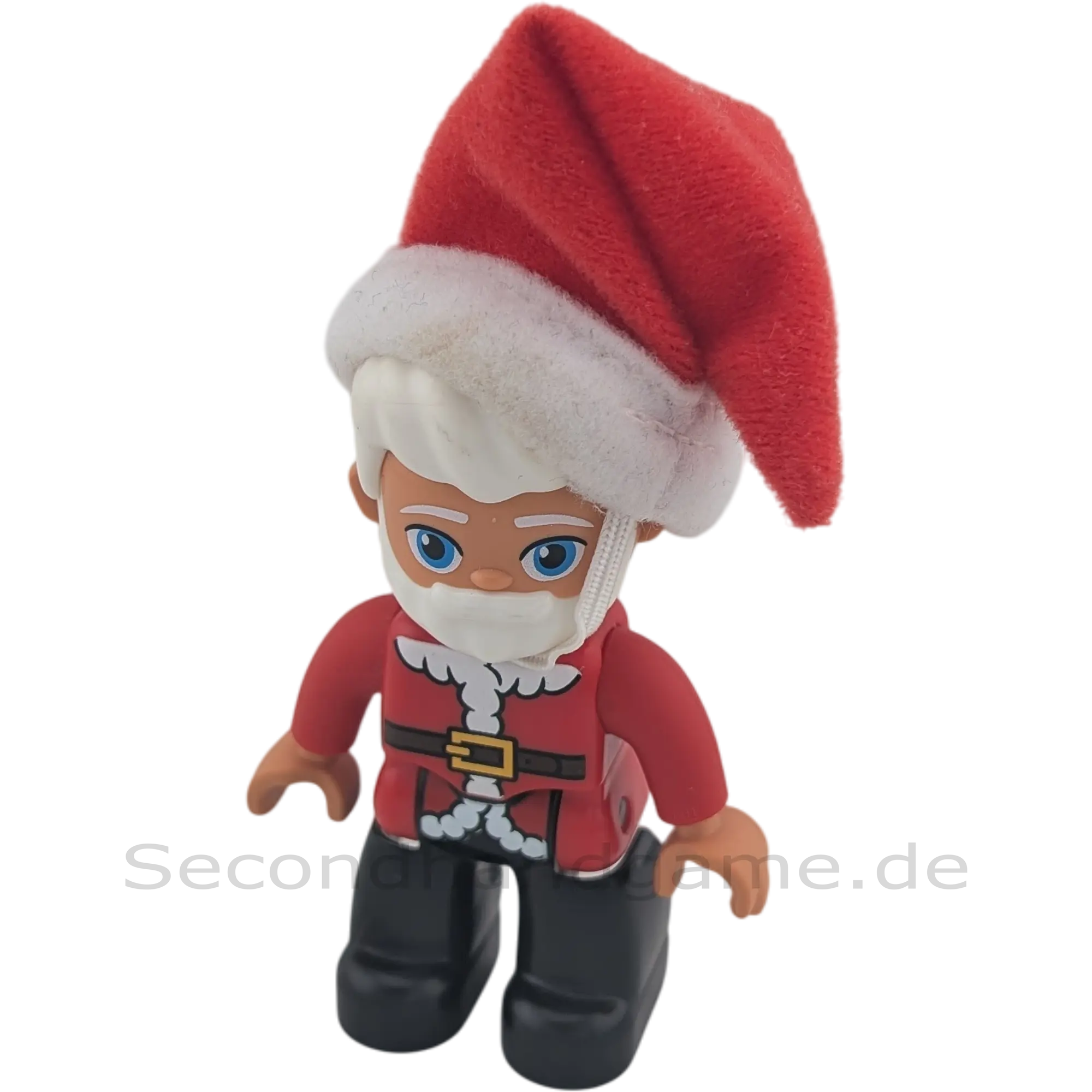 Lego Duplo 334H7 Weihnachtsmann Nikolaus mit roter Stoffmütze