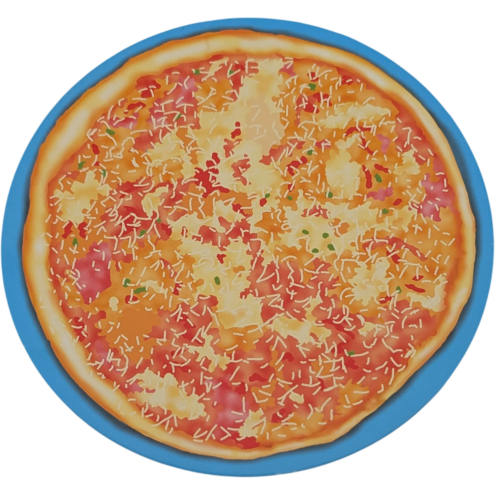 Bookmark Ersatzteile Spielplan Pizza Stibizza Pizza zum belegen Blau