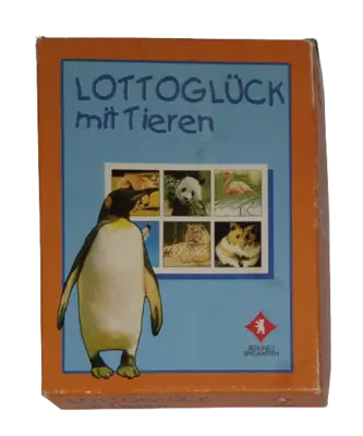 Berliner Spielkarten Lottoglück mit Tieren
