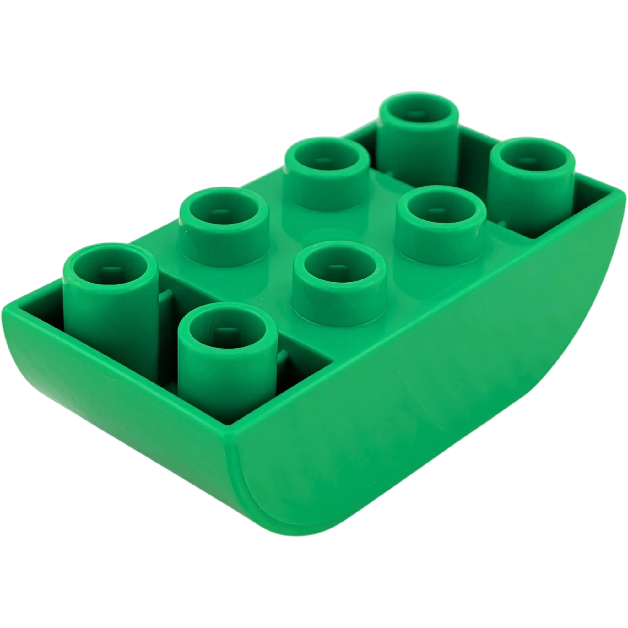 Lego Duplo 98224 Dachstein 2x4 Abgerundet Mittelgrün
