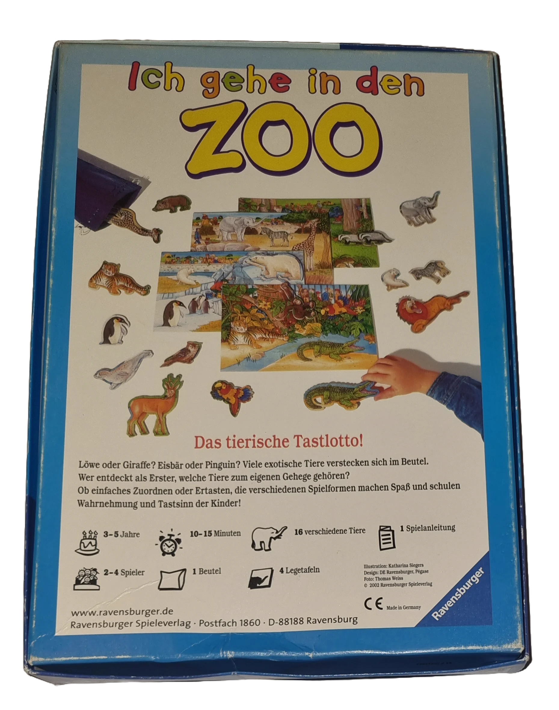 Ravensburger Ich gehe in den Zoo 246267