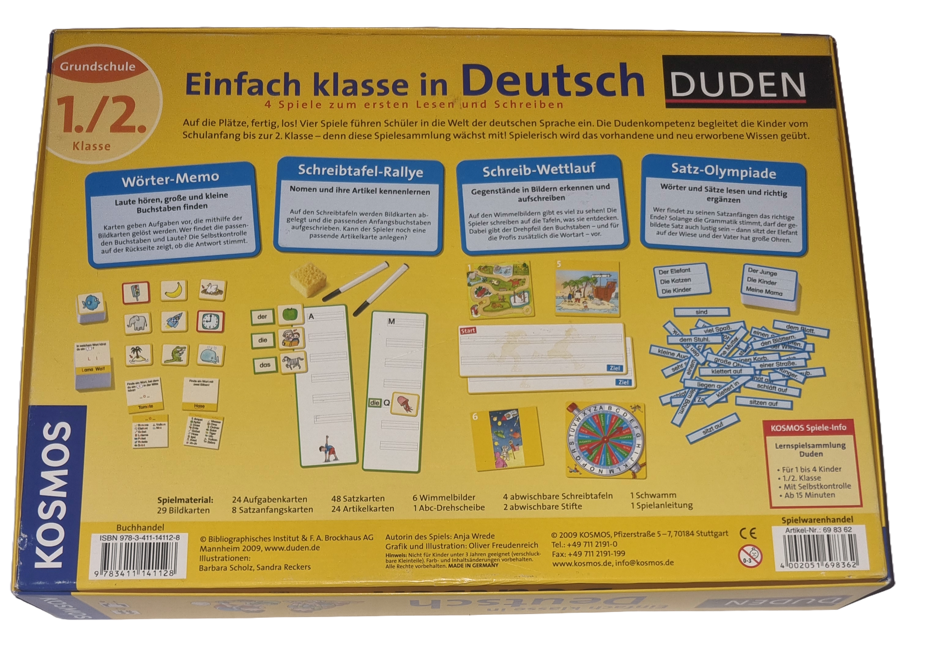 Kosmos Duden - Einfach klasse in Deutsch Grundschule 1./2. Klasse