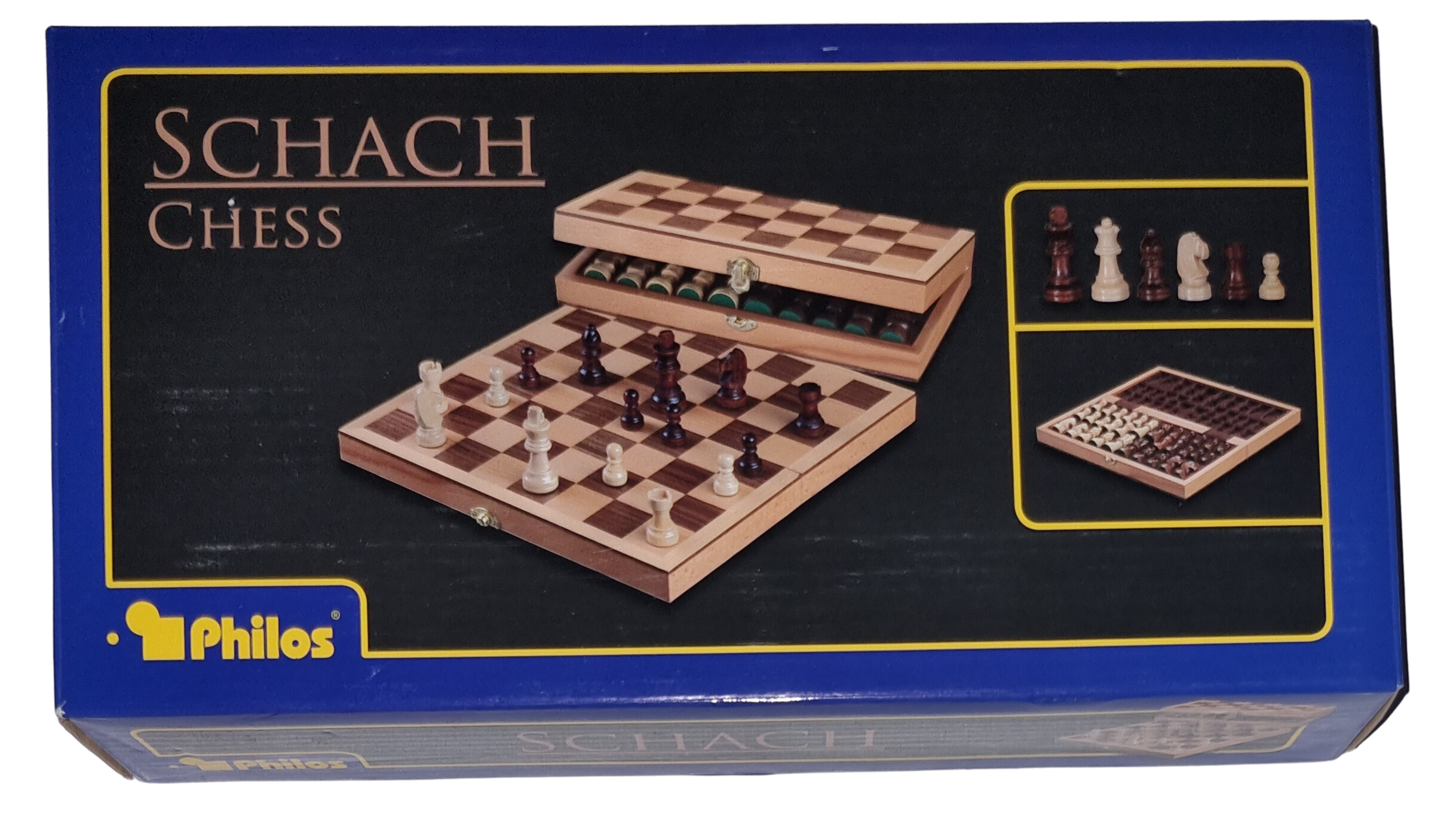 Chess Wooden Set - Schach-Kassette (Xadrez) (Philos)