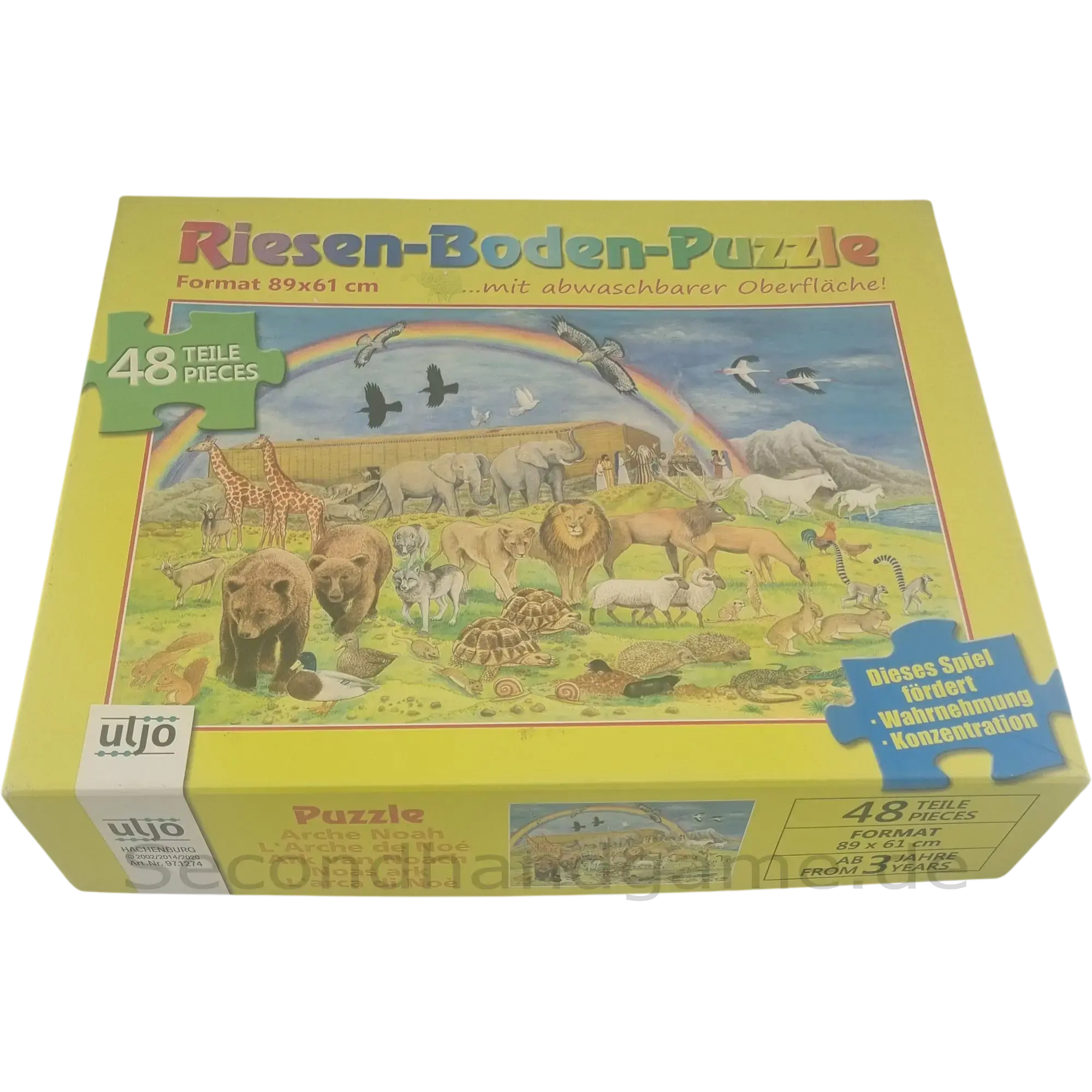 uljö Riesen-Boden-Puzzle Arche Noah 48 Teile 97274, ab 3 Jahren