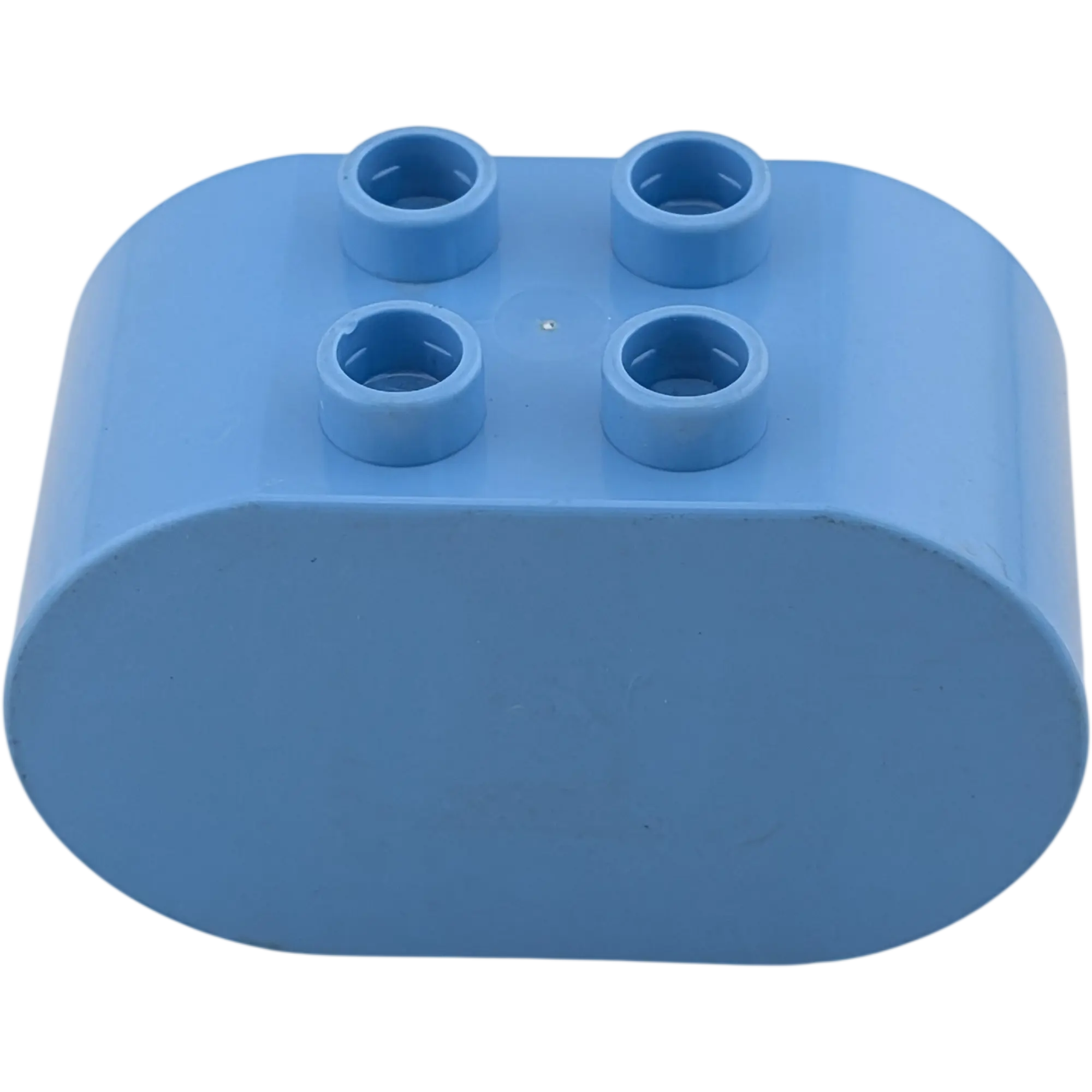 Lego Duplo Stein 2x4x2 abgerundet Hellblau 6448