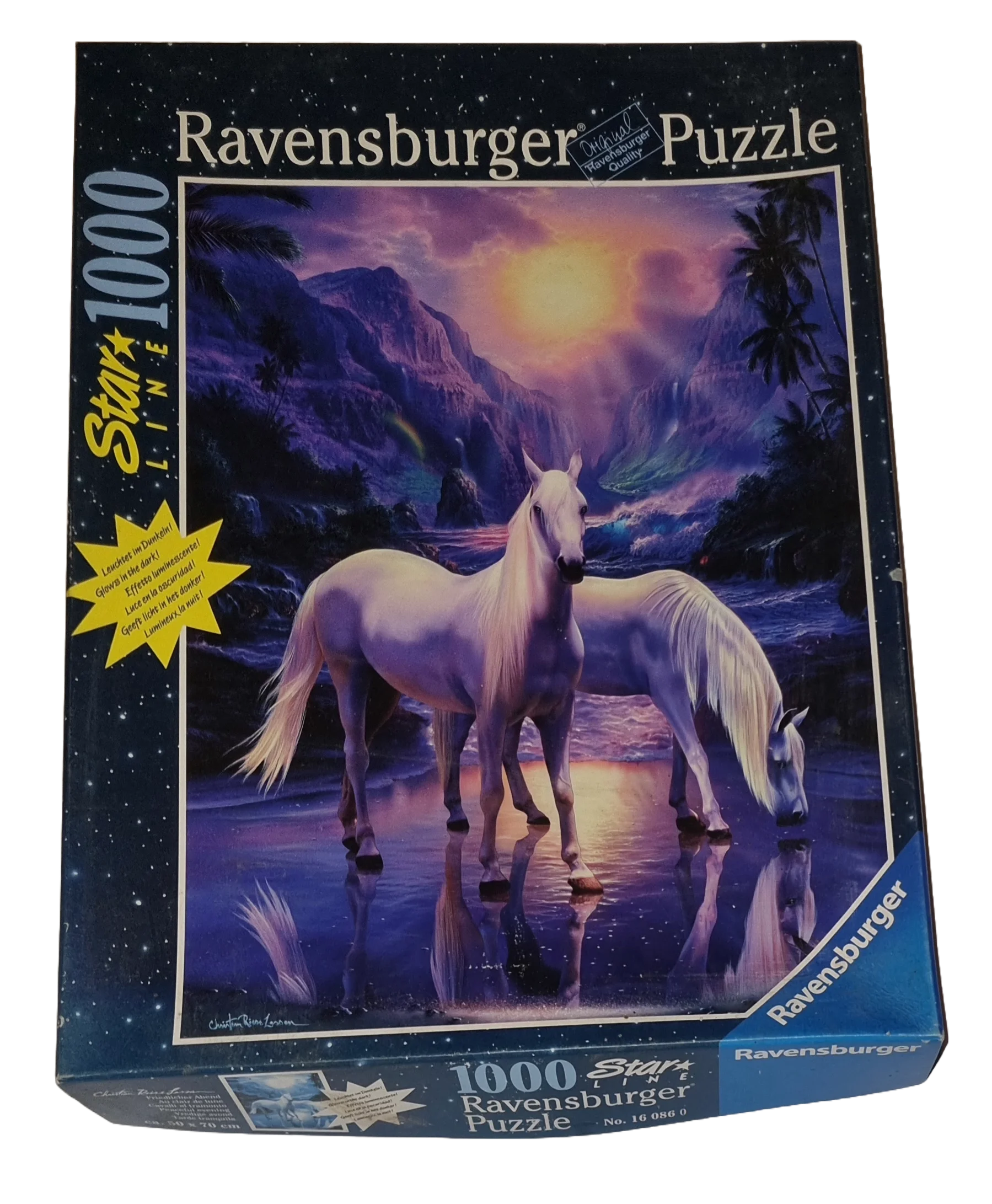 Ravensburger Puzzle Star Line 1000 Teile 160860 Friedlicher Abend