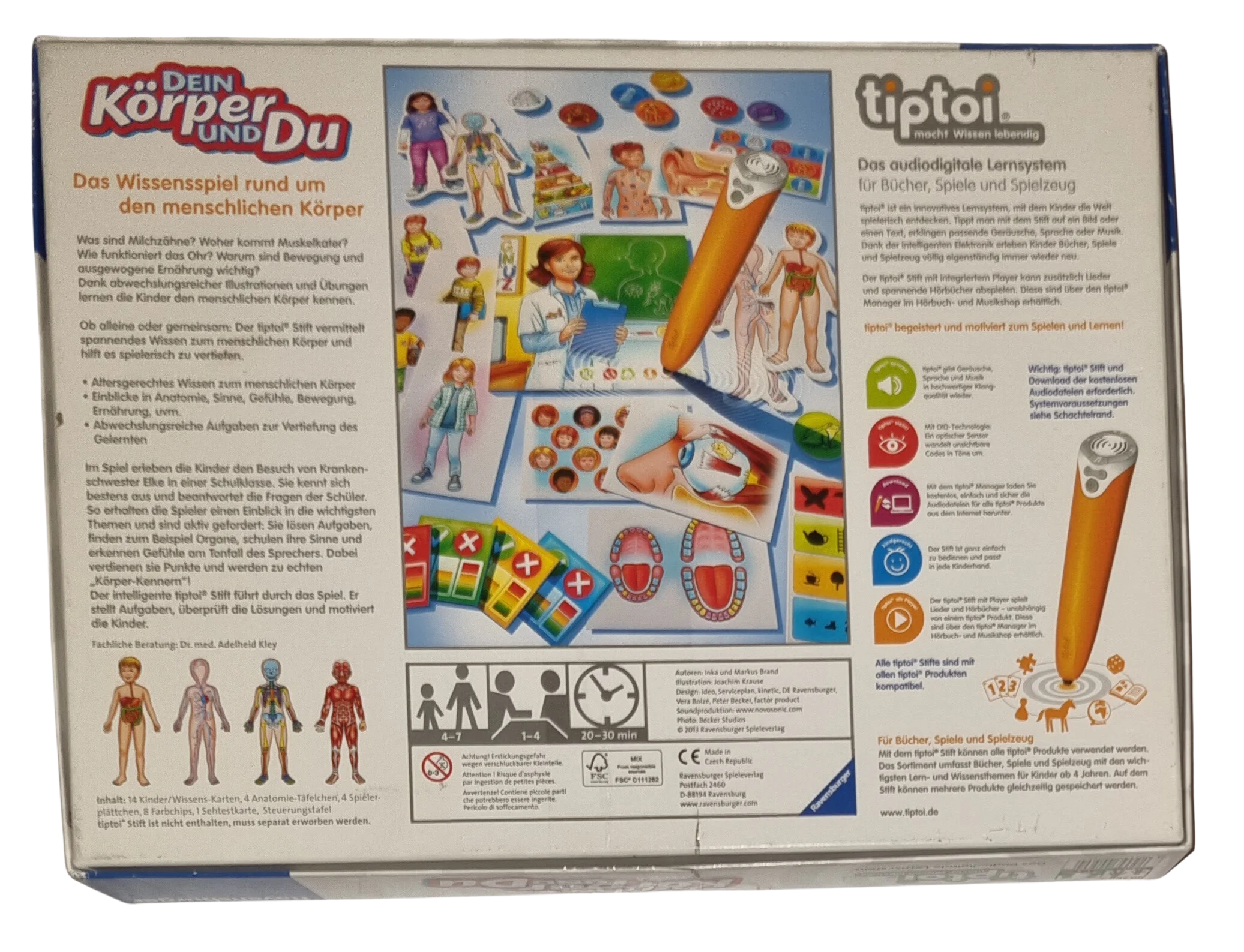 Ravensburger Tiptoi Dein Körper und Du 005604