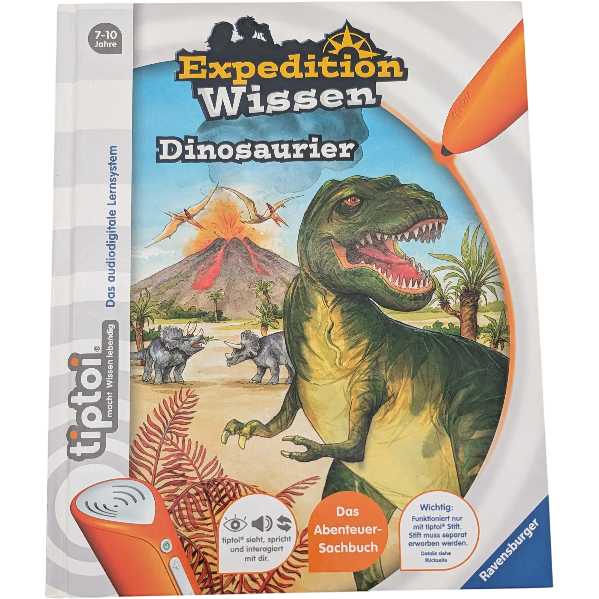 Ravensburger Tiptoi Buch Expedition Wissen Dinosaurier 55399