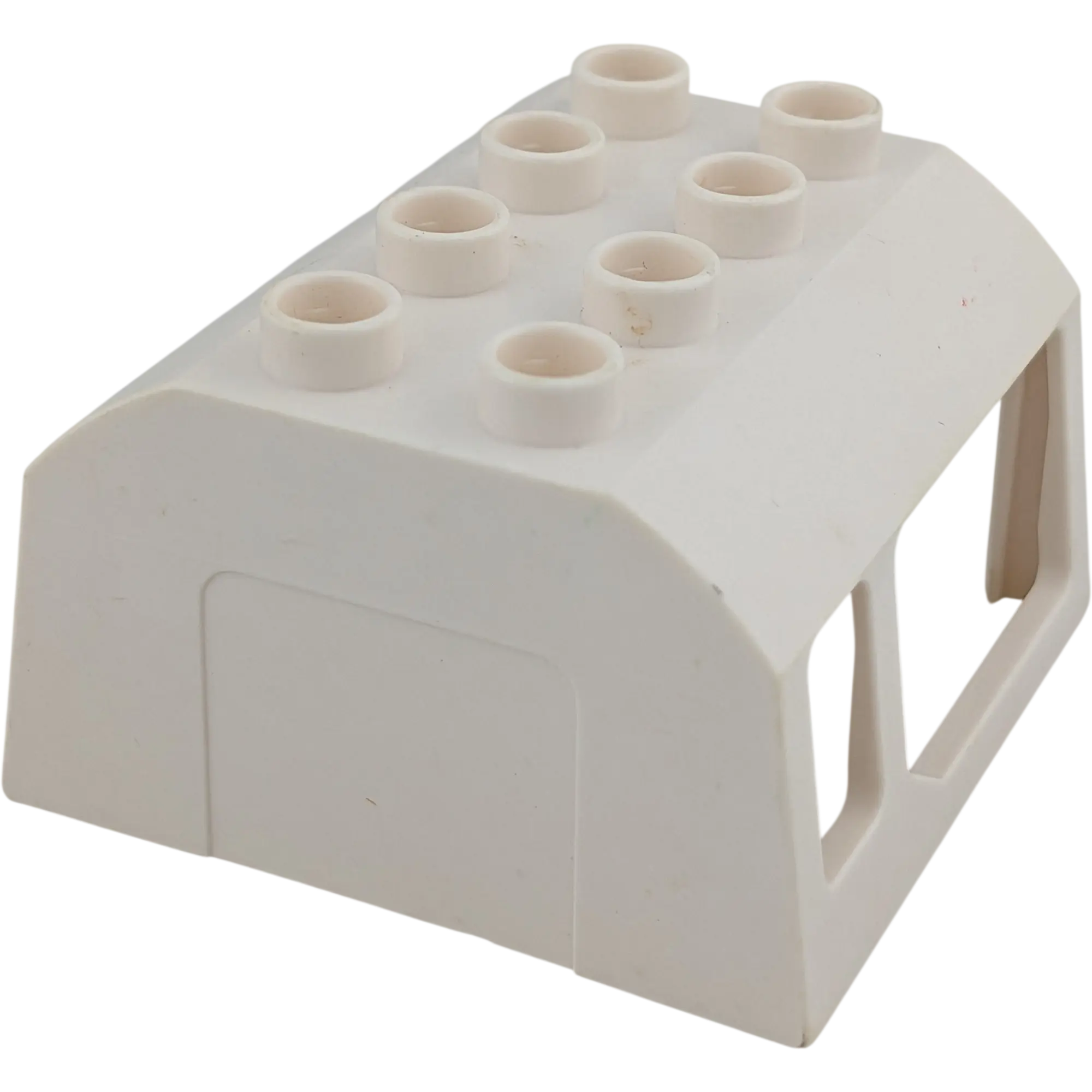 Lego Duplo Zug Kabinendach / Lokführer-Aufsatz 2x4 – Weiß (Teile-Nr. 51546)