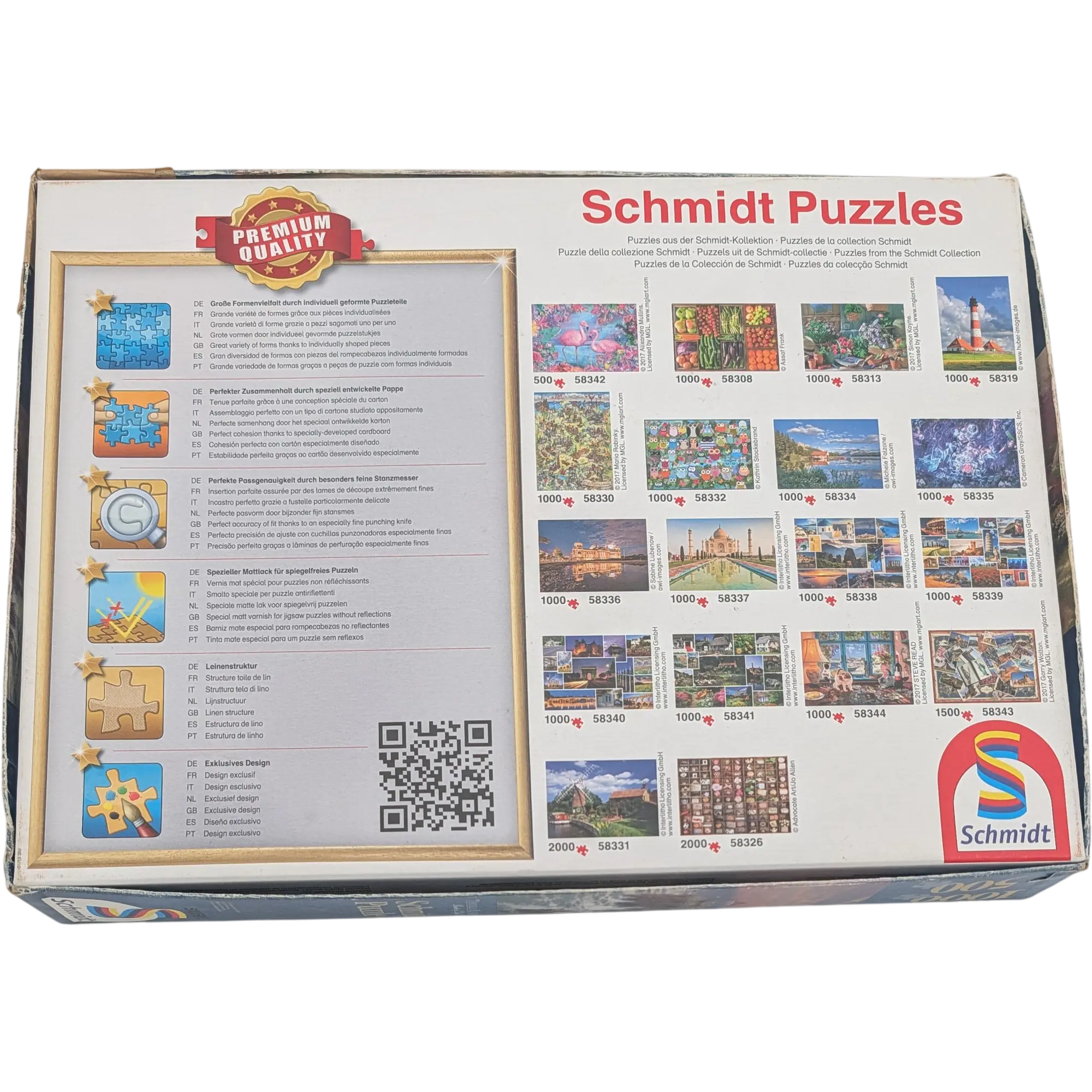 Schmidt Thomas Kinkade Painter of Light 2in1 1000 + 500 Teile 51059/5 Victorian Light, Ansicht 2