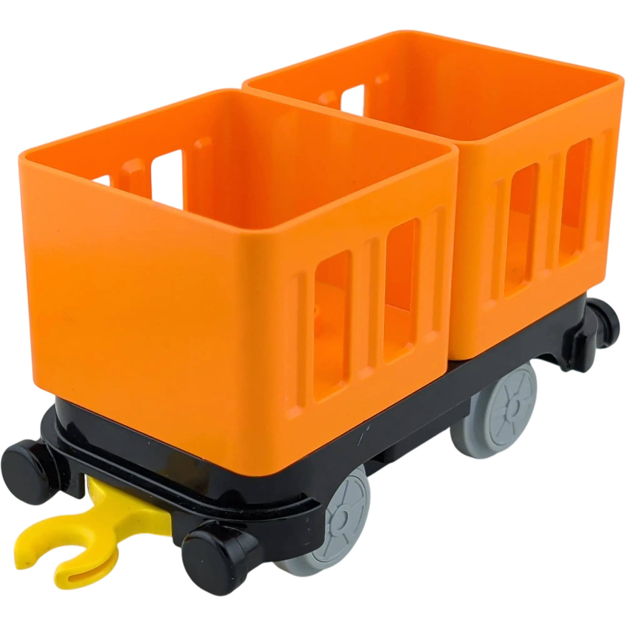 Lego Duplo Eisenbahn Anhänger Zug Container Güterzug Schwarz Orange