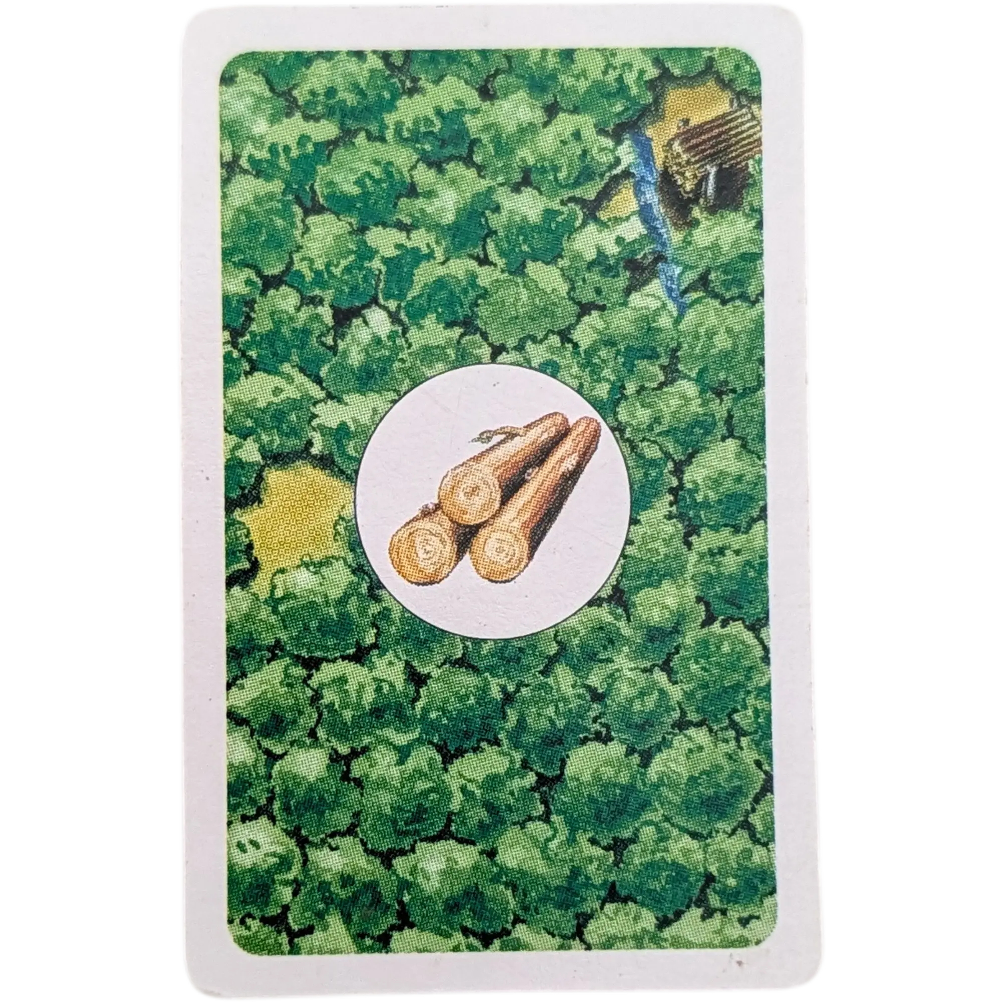 Kosmos Travel-Box Die Siedler von Catan Ersatzteile Rohstoffkarten Wald Holz