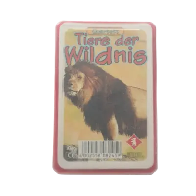 Berliner Spielkarten Quartett Tiere der Wildnis