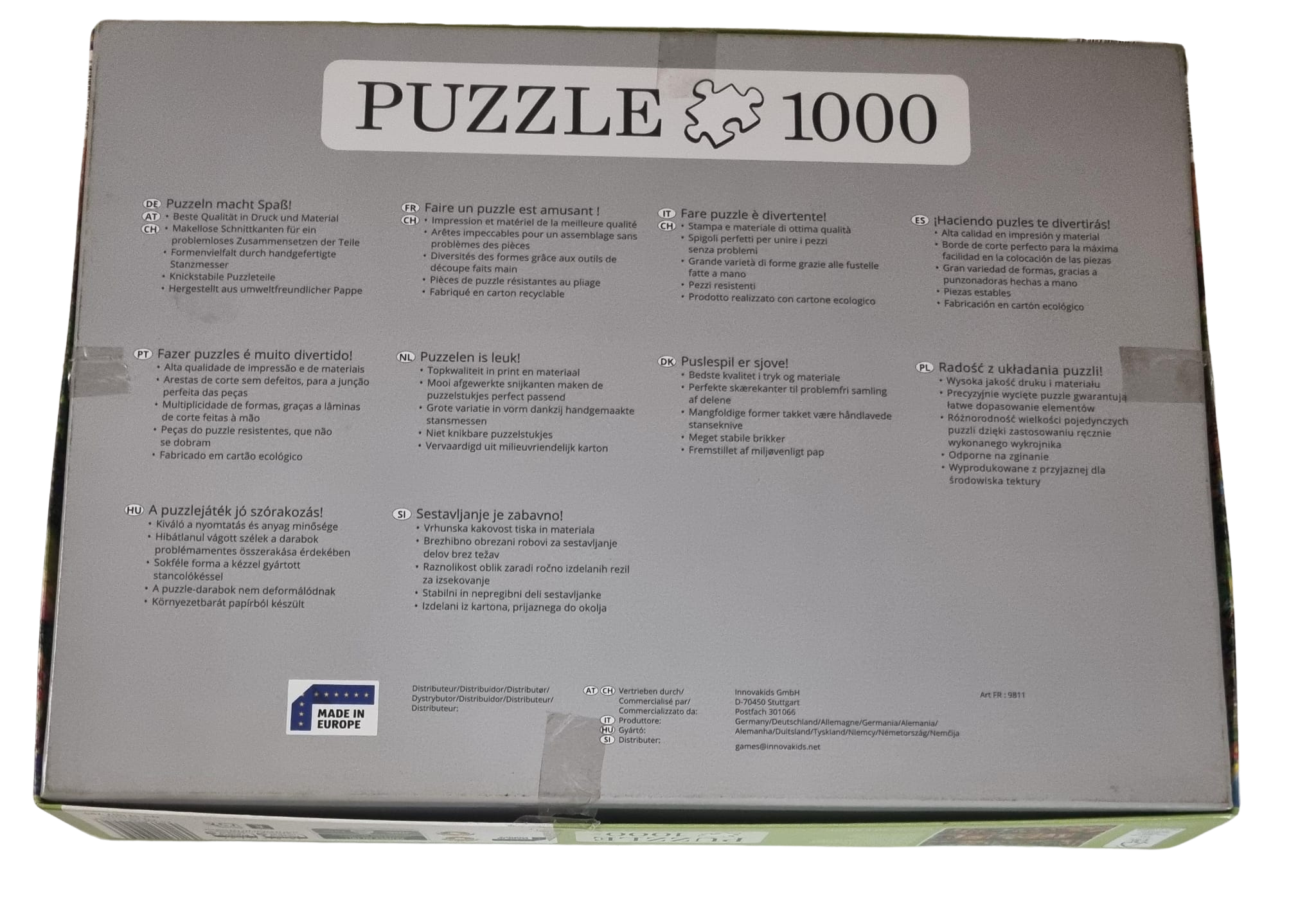 Innovakids Puzzle 1000 Teile Magisches Gartenregal