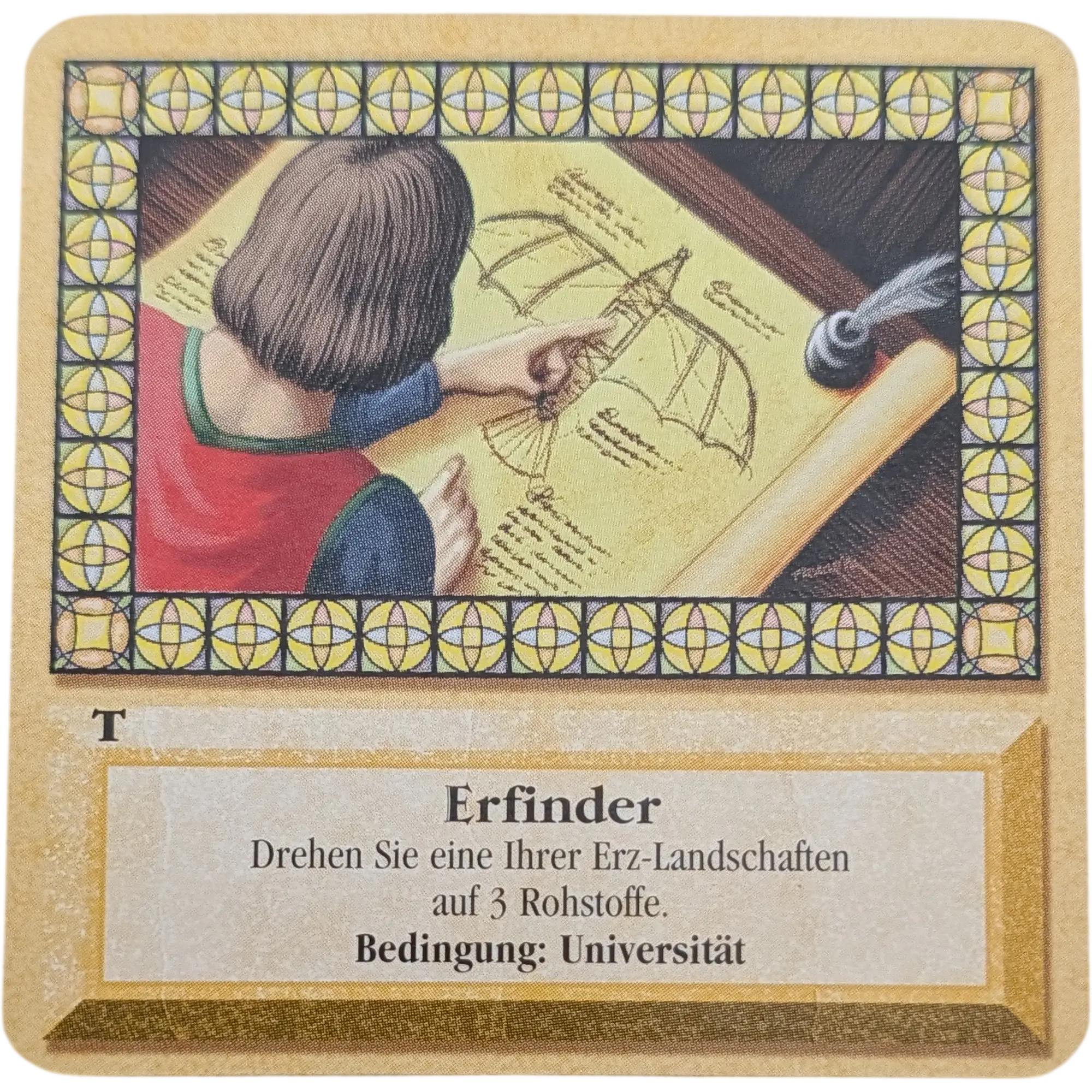 Kosmos Catan das Turnierset zum Kartenspiel Ersatzteile Karte Gold Erfinder