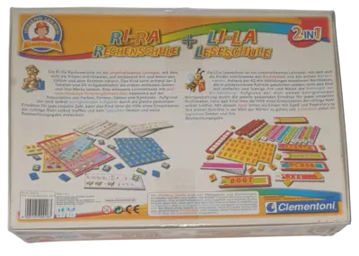 Clementoni Ri-Ra-Rechenschule + Li-La Leseschule