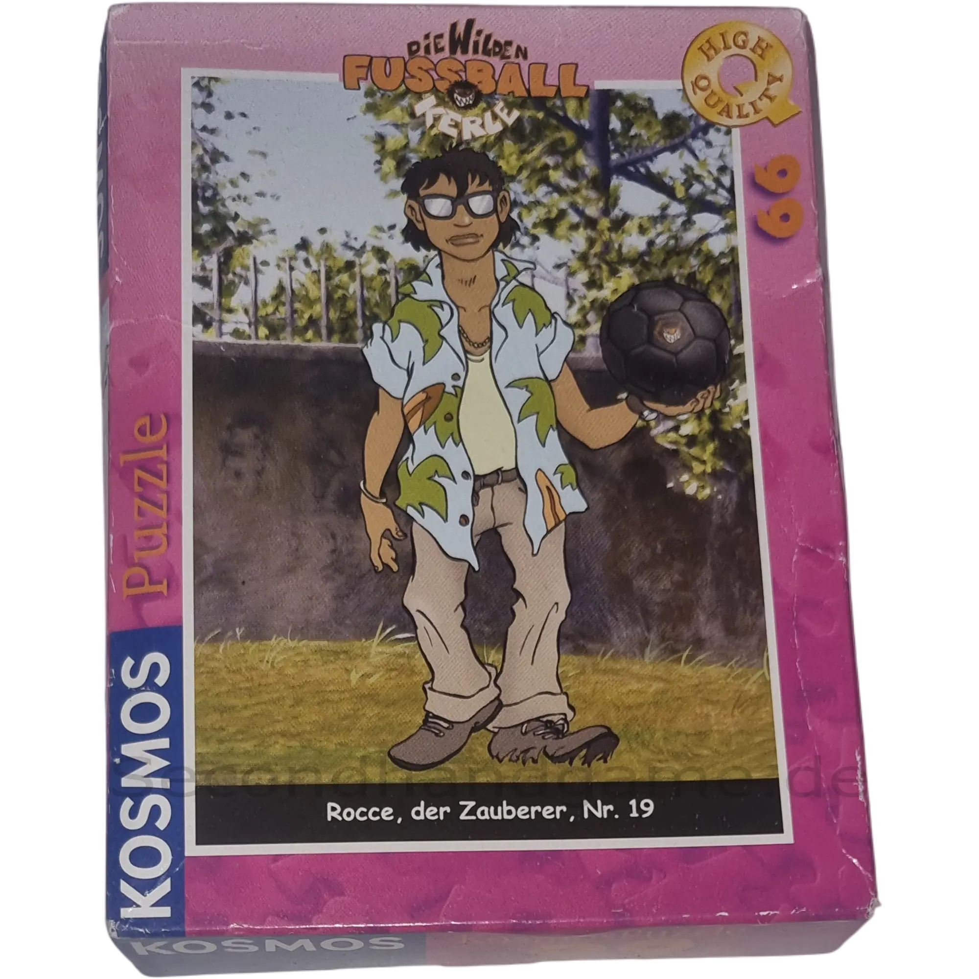 Kosmos Die wilden Fussball Kerle Rocce der Zauberer Nr 19, 99 Teile ab 6 Jahre