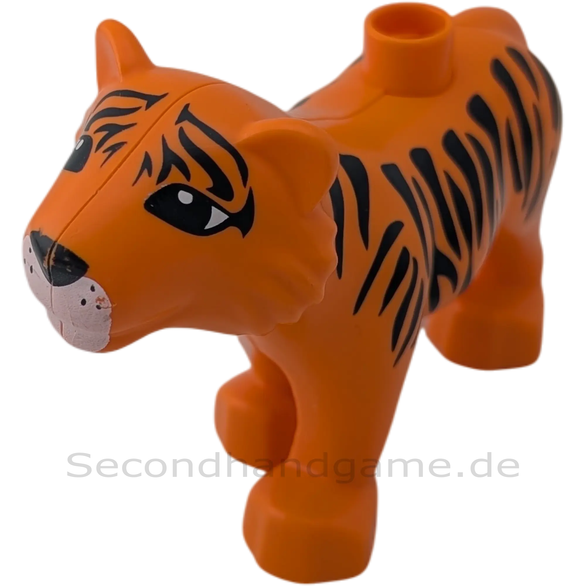 Lego Duplo 229J6 Tiger groß Orange schwarze Streifen