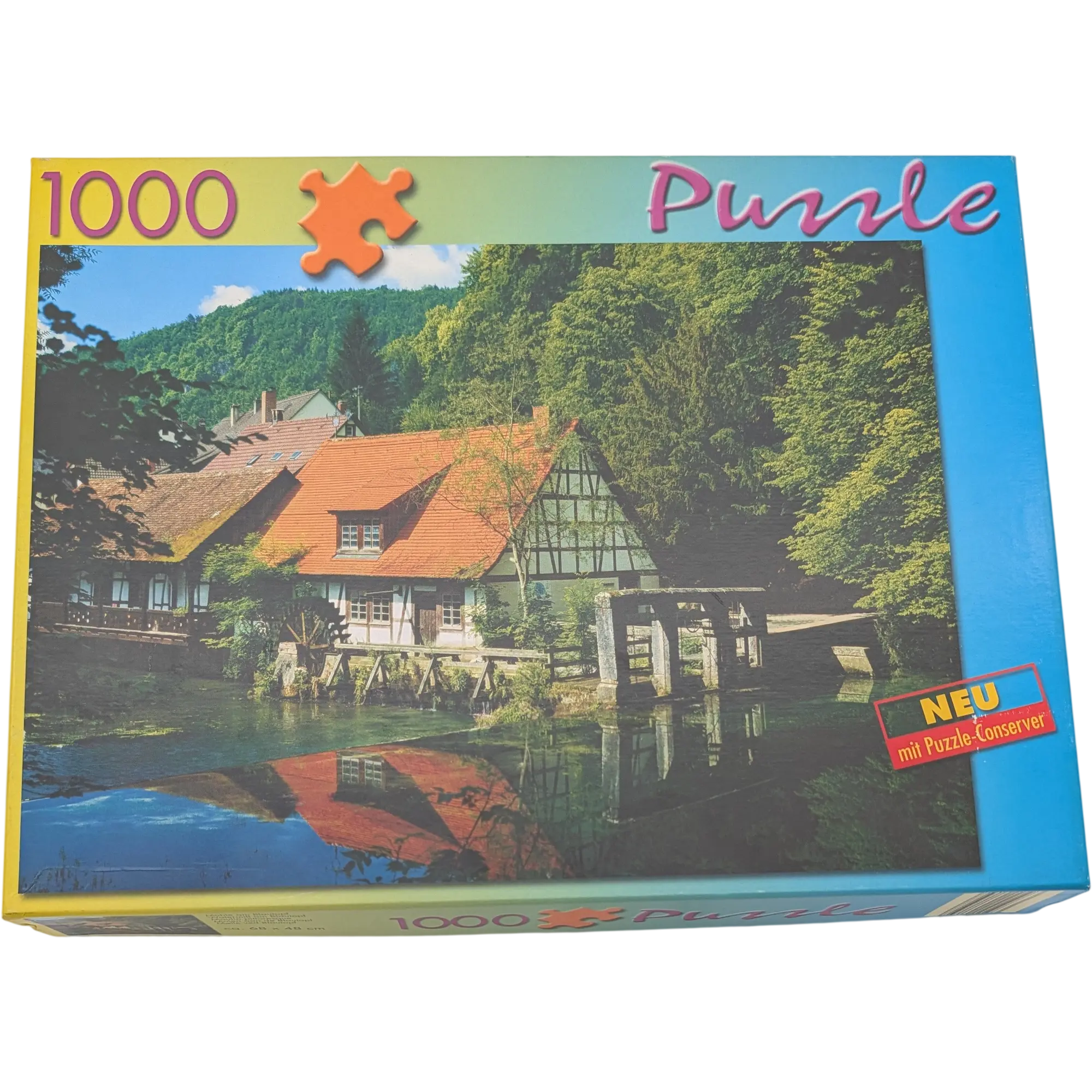 Bookmark Verlag Puzzle 1000 Teile Mühle am Blautopf
