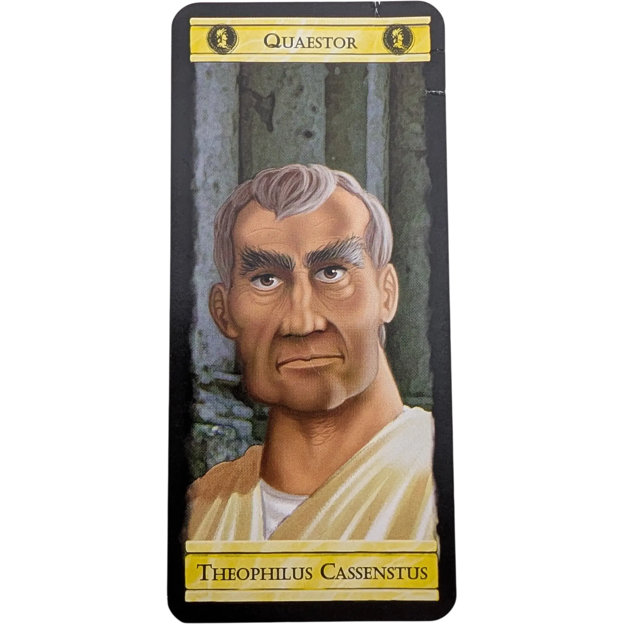 Kosmos Caesar & Cleopatra Ersatzteile Karte Patrizier Quaestor Theophilus Cassenstus