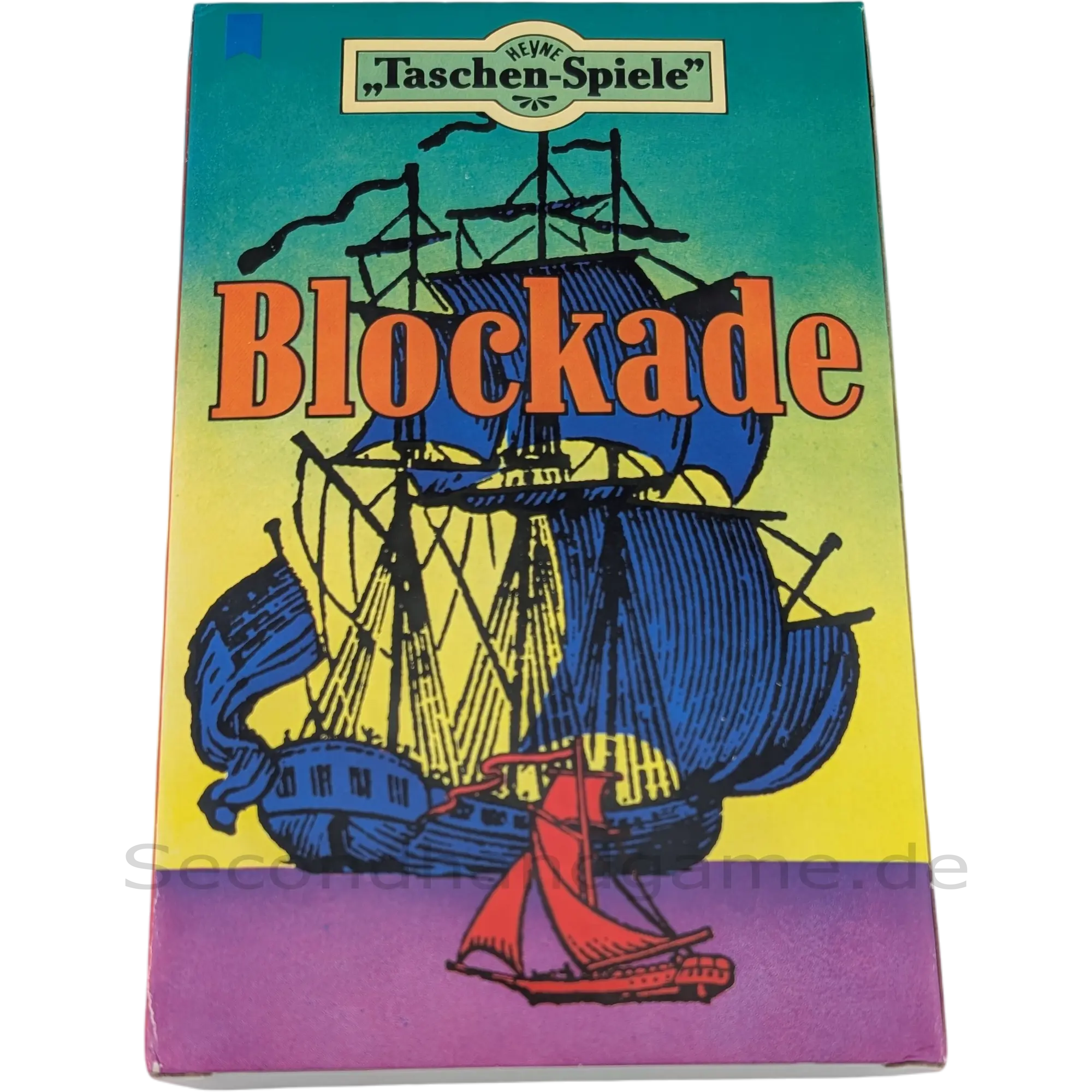 Heyne Taschenspiel Blockade – Das taktische 2-Personen-Spiel (1972) 6001480
