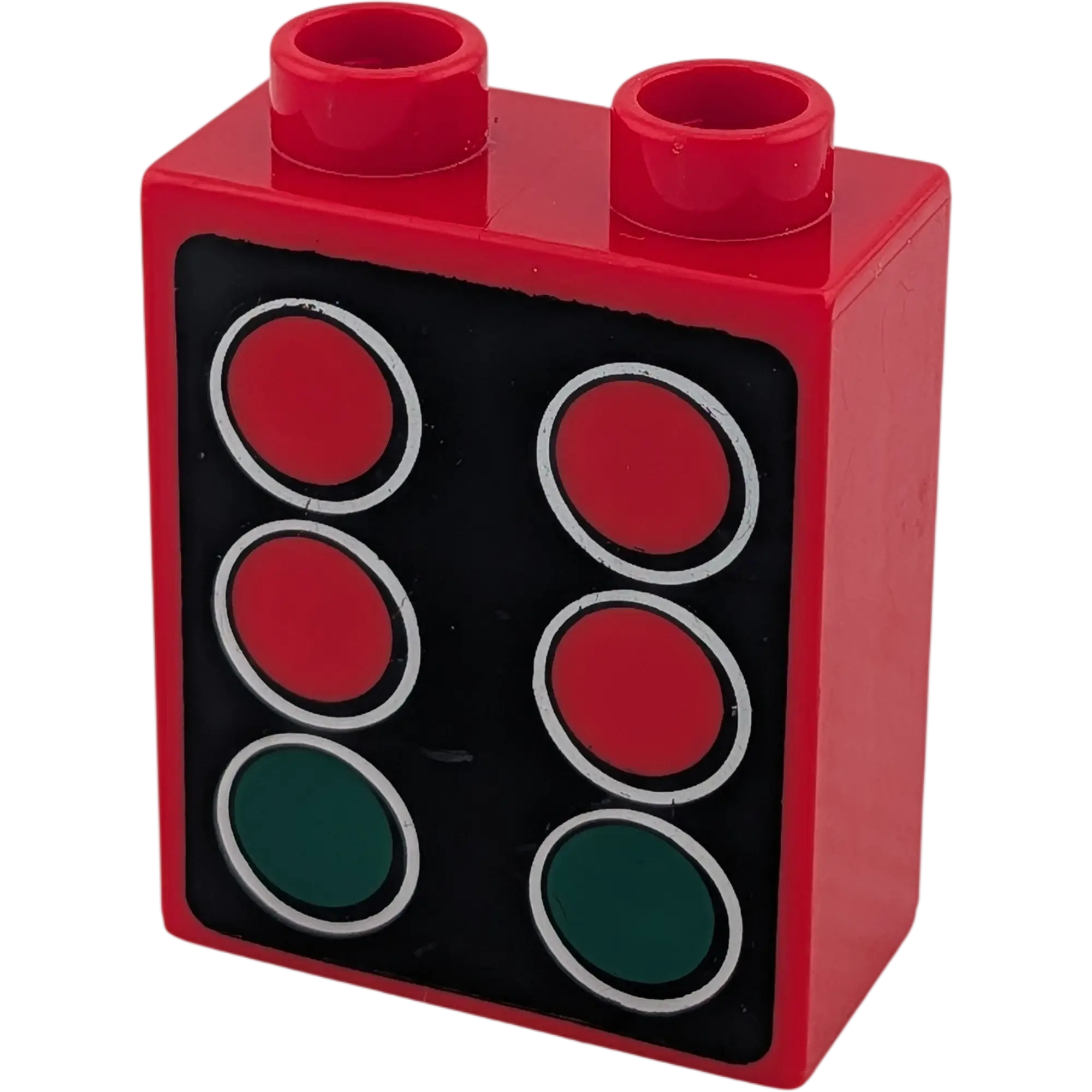 Lego Duplo 4066 Ampelstein vier Rot und zwei Grün