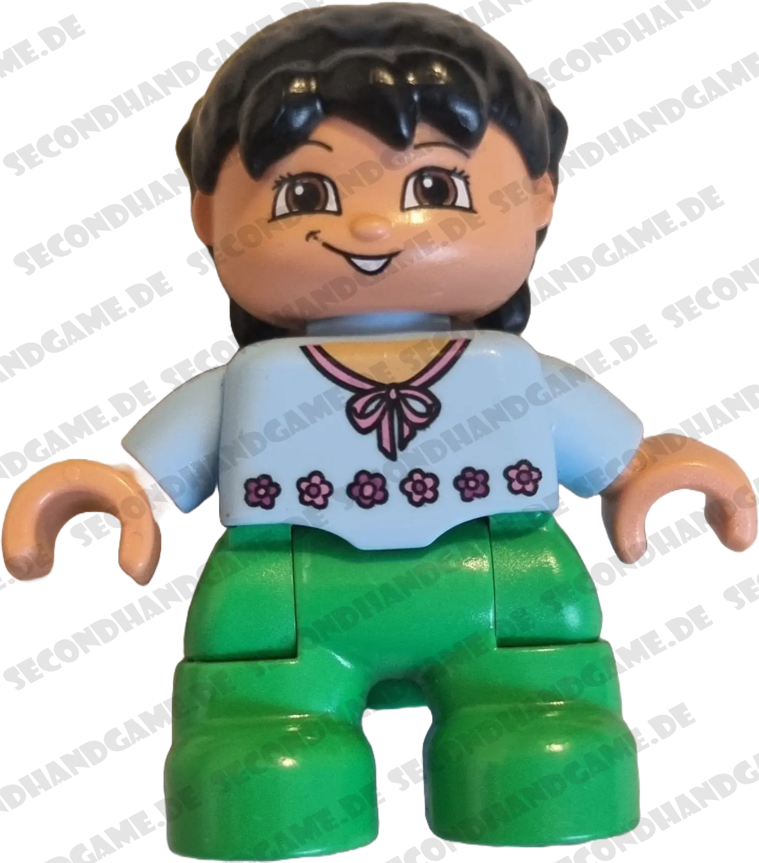 Lego Duplo Figur Mädchen 47394 Kind mit Blumen Pullover