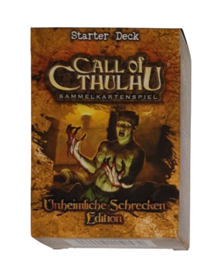 Call of Cthulhu Unheimliche Schrecken Edition Starter Deck ab 10 Jahre