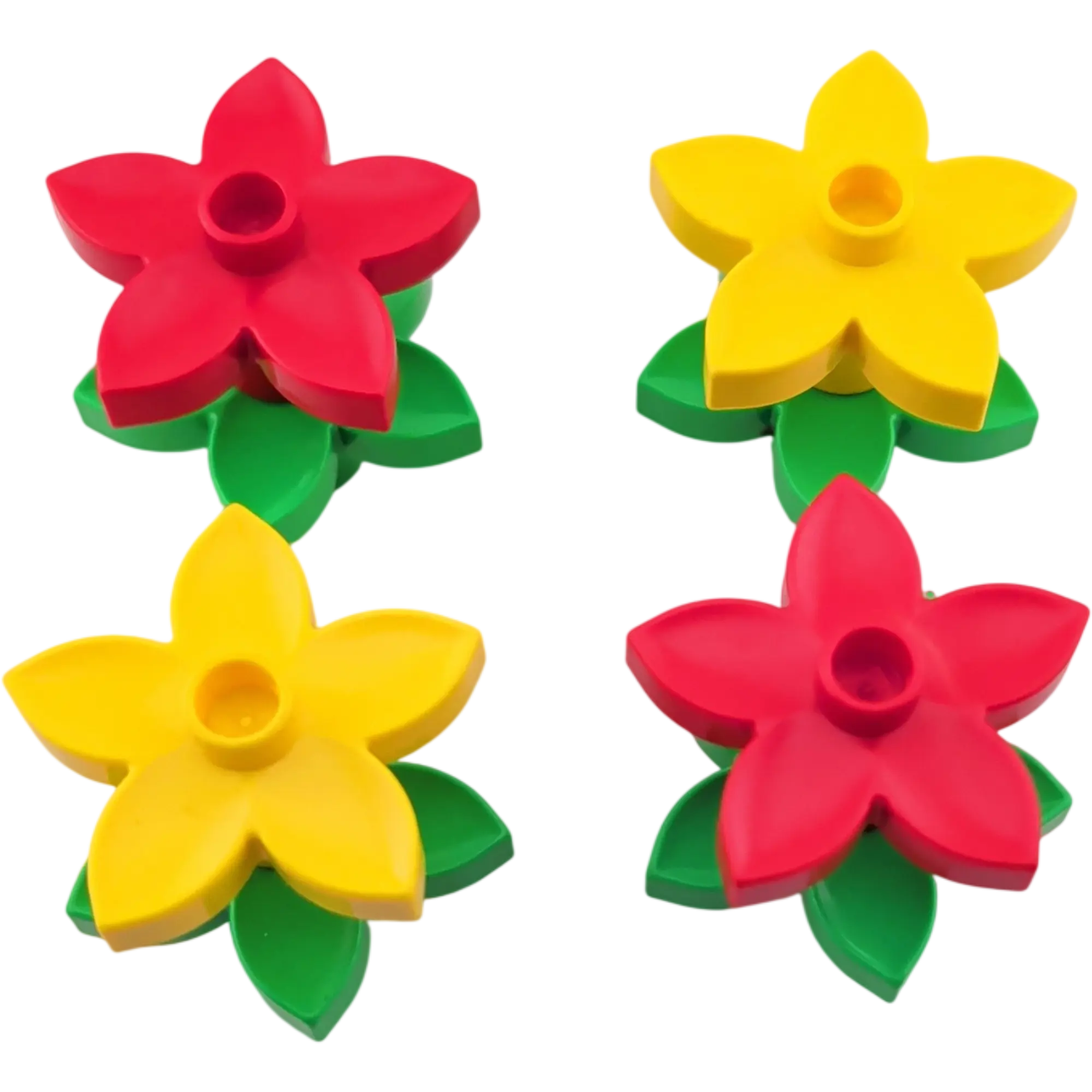 Lego Duplo 4x Blumen in 8 Teilen