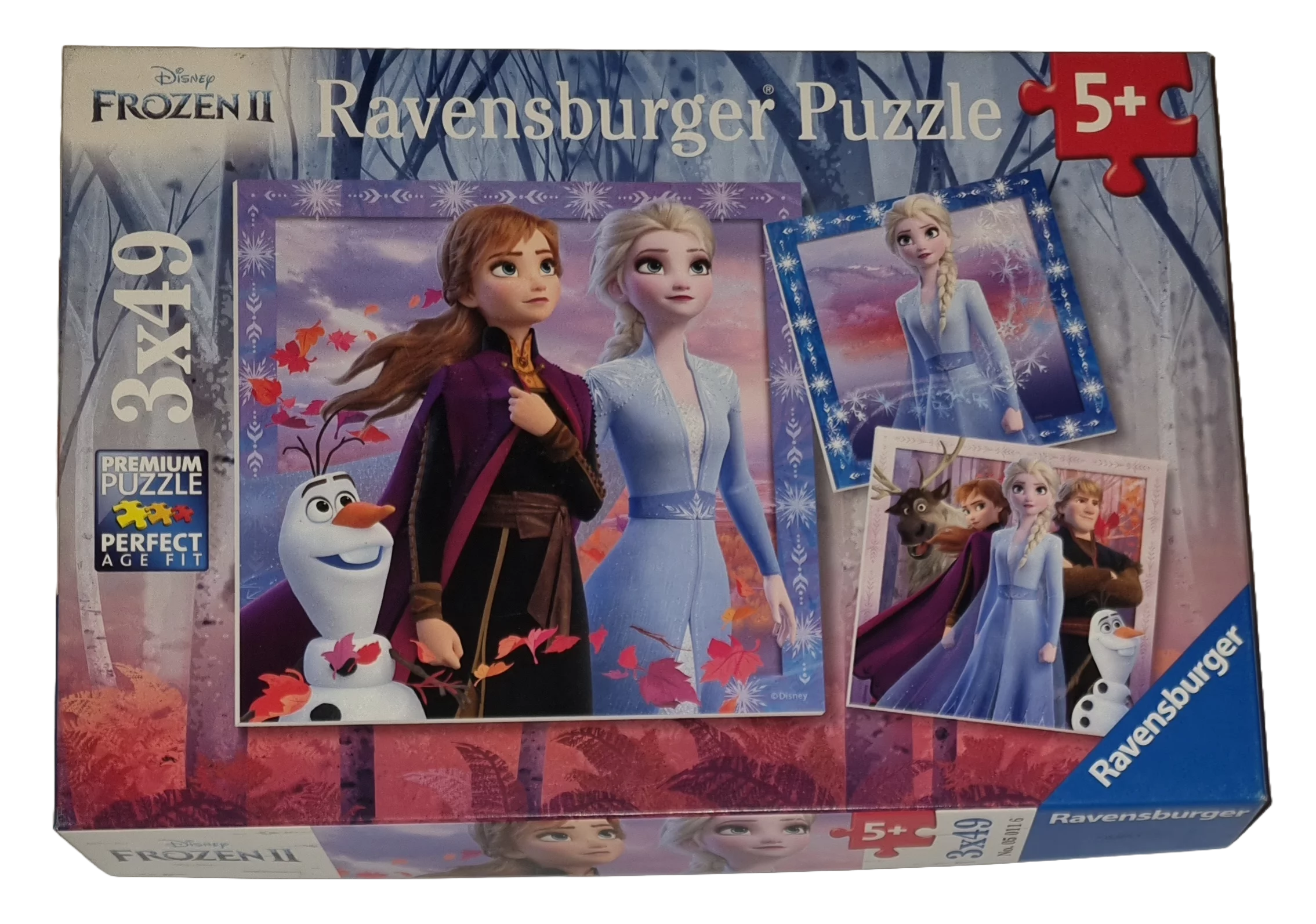 Ravensburger Premium Puzzle Disney Puzzle Die Reise beginnt 3 x 49 Teile Puzzle 050116