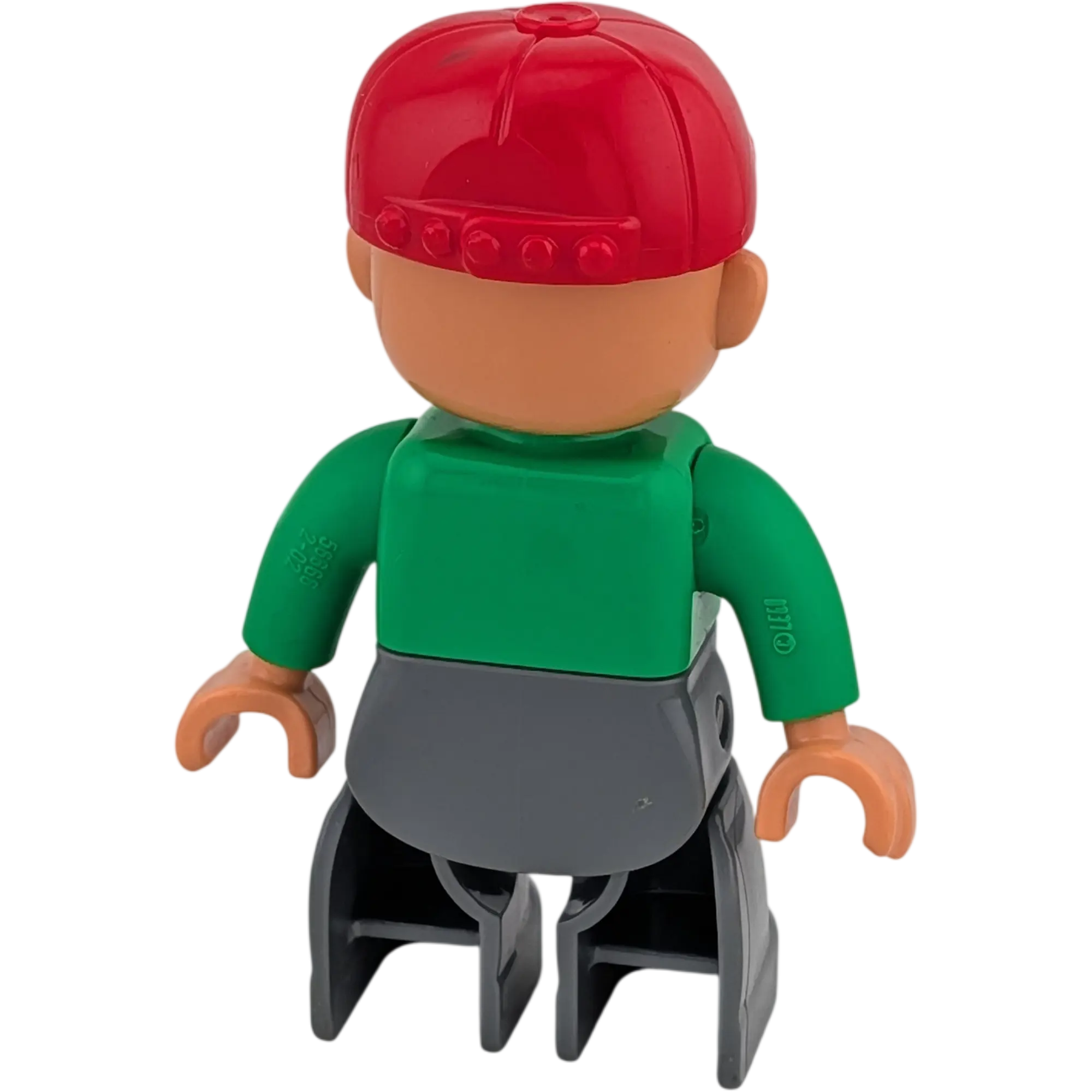 Lego Duplo Figur Mann 47394 Teenager mit grünem Hemd roter Cape