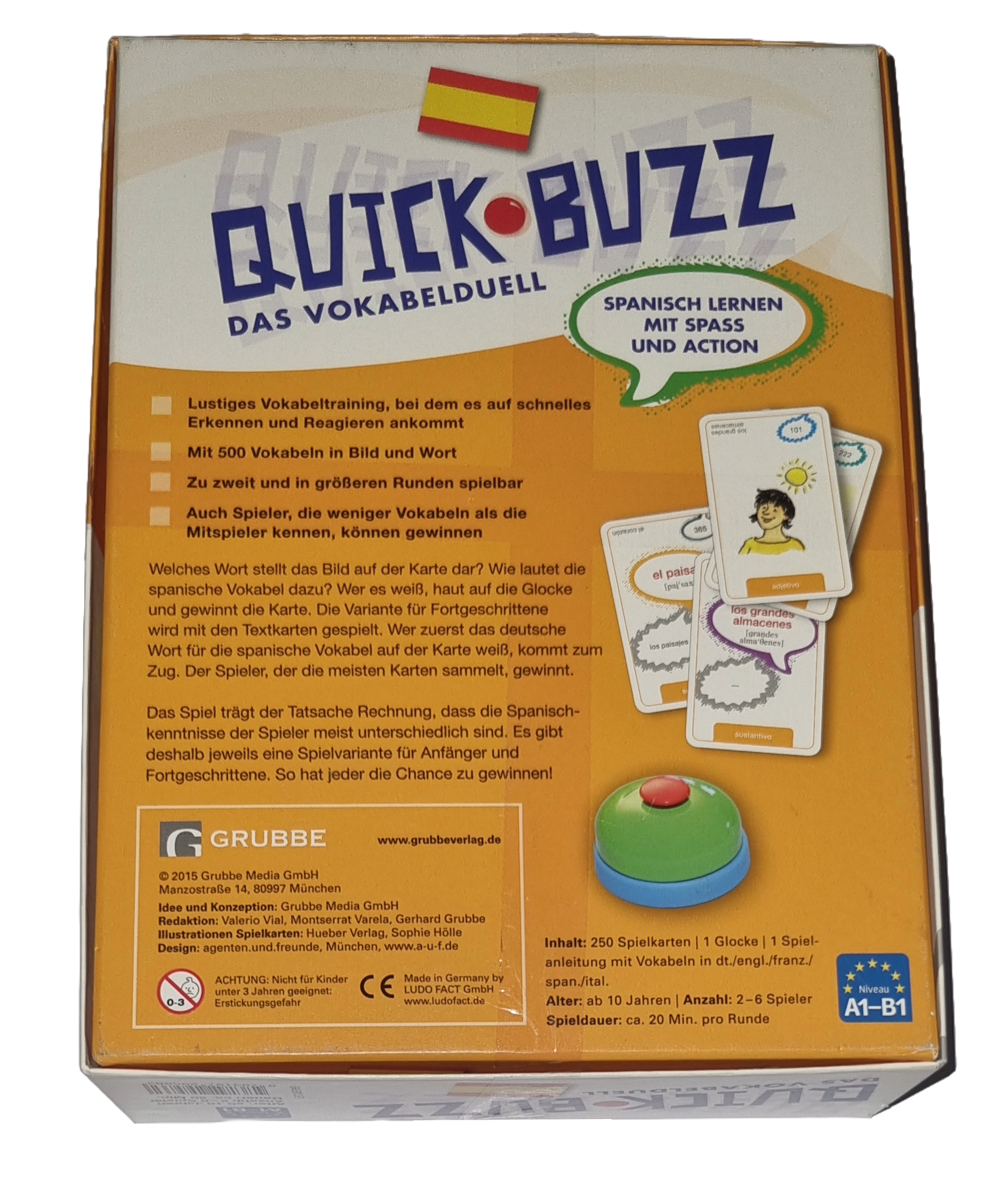 Quick Buzz Das Vokabelduell Spanisch