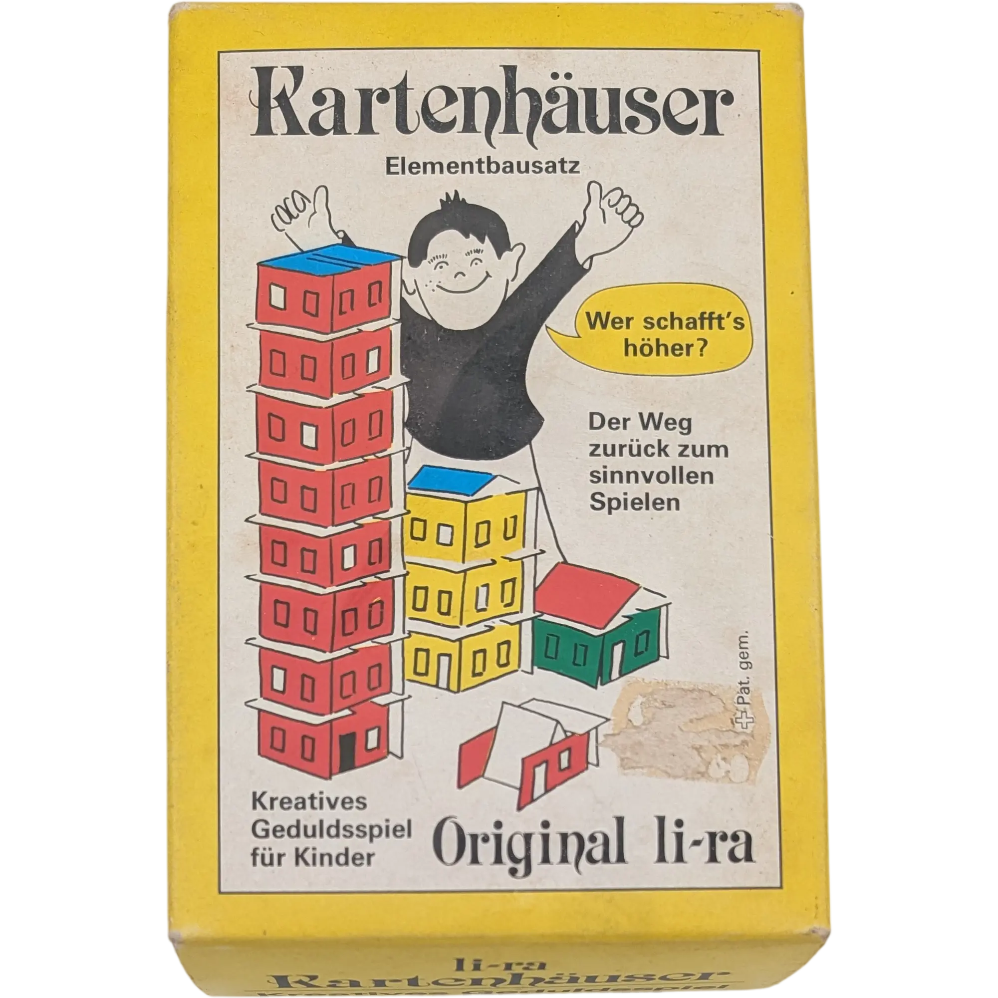Kartenhäuser Elementbausatz Original Li-Ra