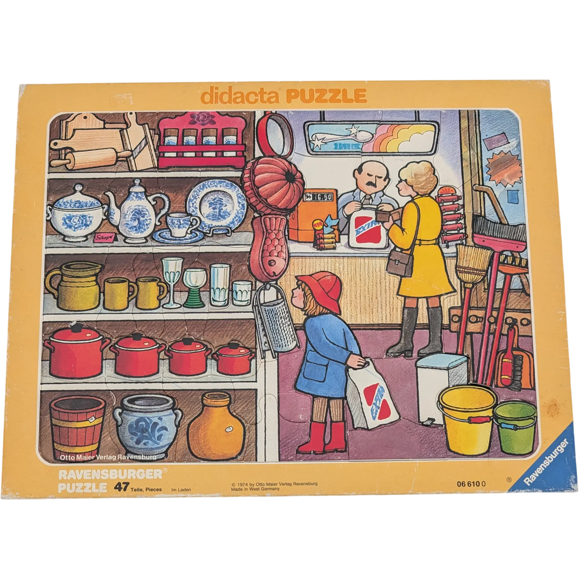 Ravensburger Rahmenpuzzle Didacta Im Laden 47 Teile 066100