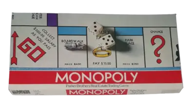 Parker Monopoly lange dollar Version