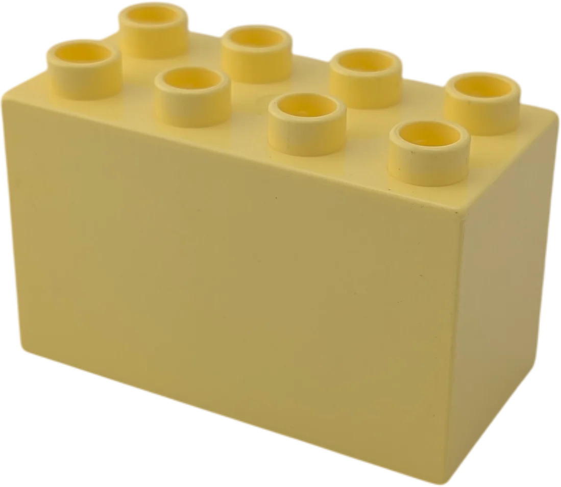 Lego Duplo 2x4x2 Doppelstein 31111 Hellgelb