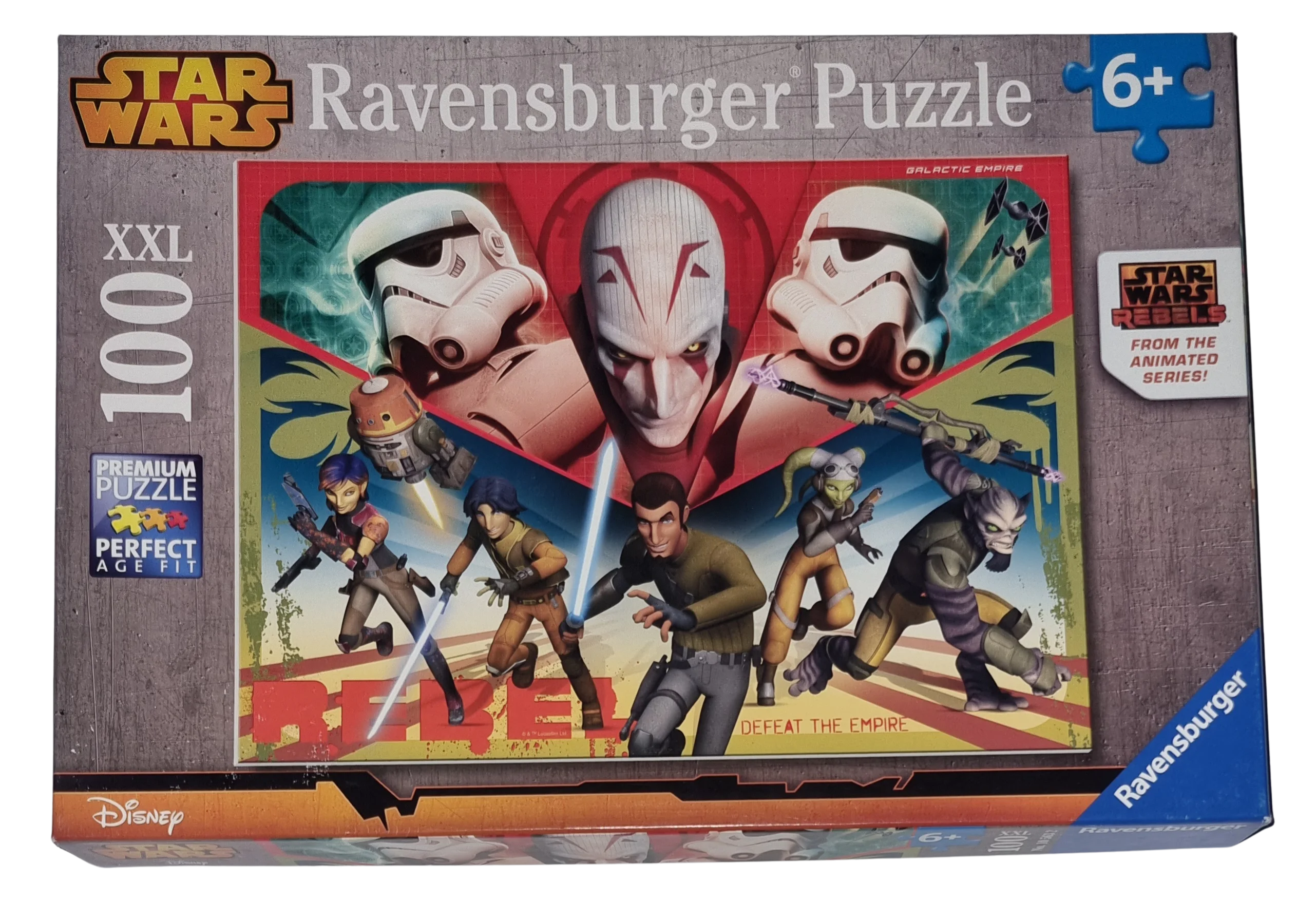 Ravensburger Puzzle Star Wars XXL 100 Teile 105632 Helden des Imperiums