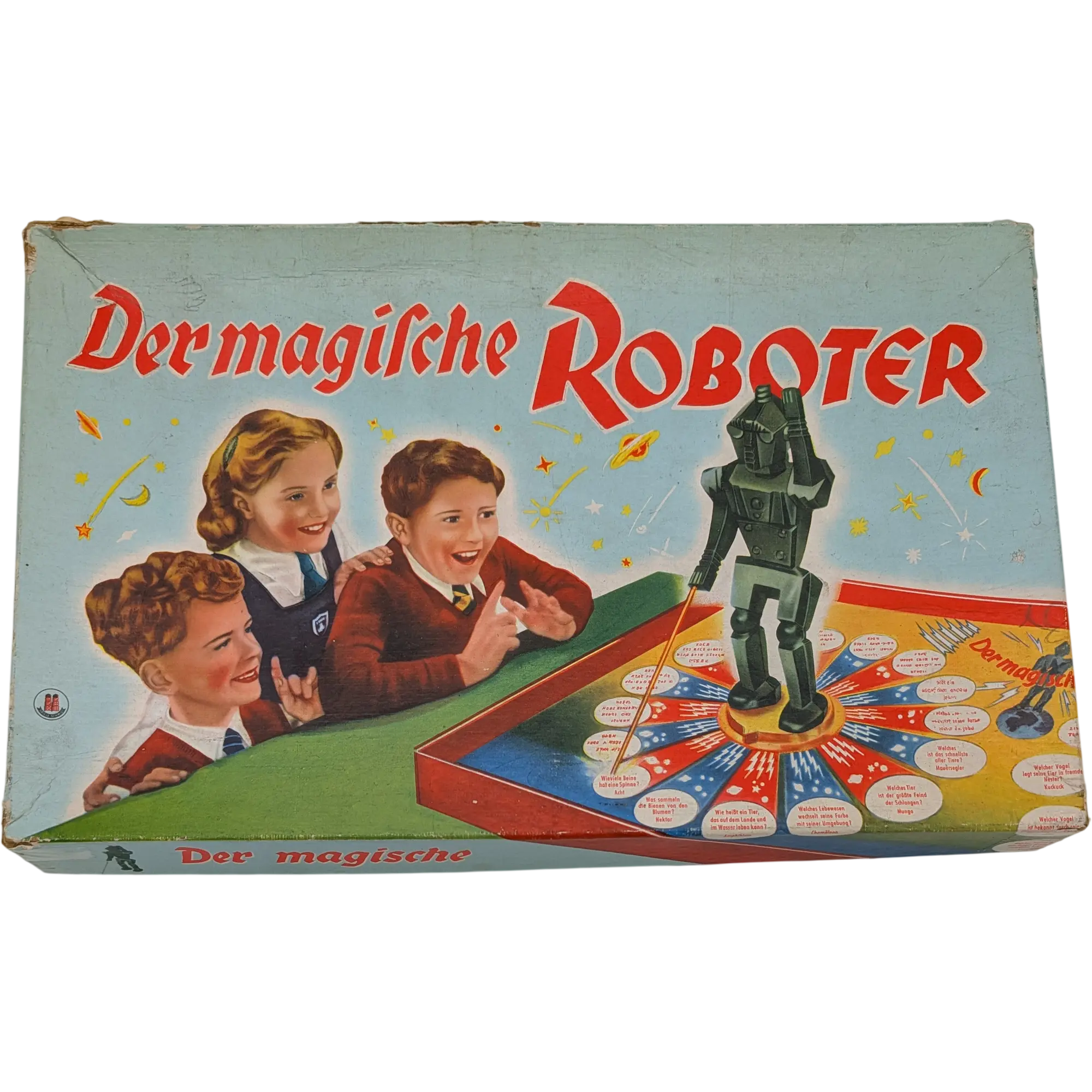 Der magische Roboter Vintage Quizspiel 140/1