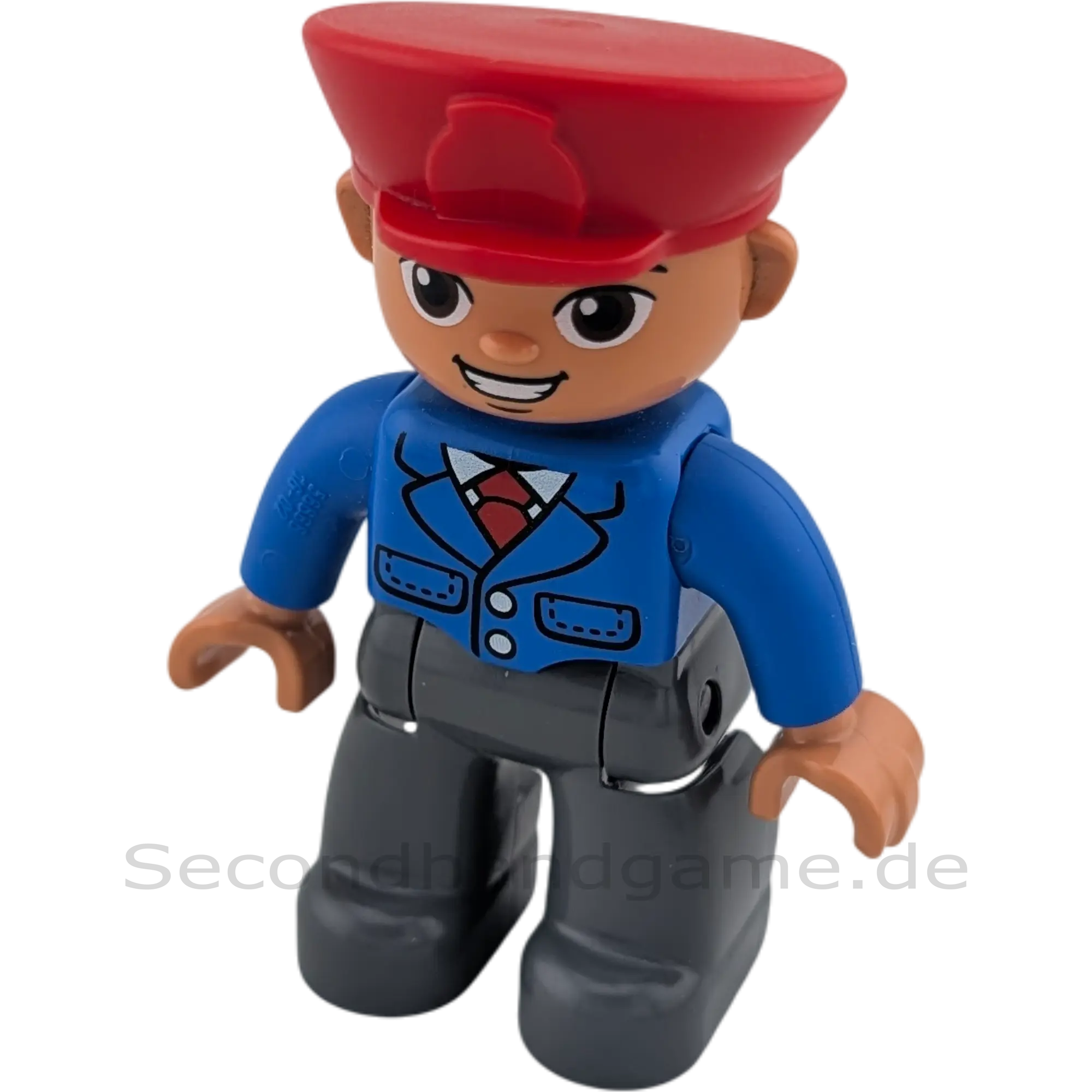 Lego Duplo Figur Mann Schaffner 47394 Bahnmitarbeiter Zugführer