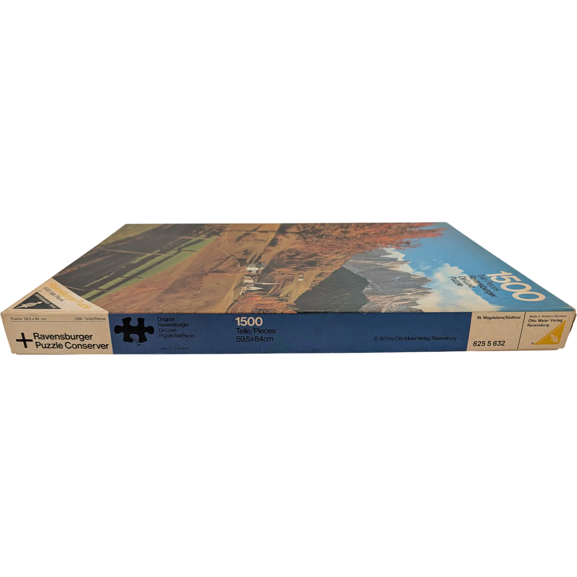 Ravensburger De Luxe Puzzle 1500 Teile St. Magdalena Süd Tirol 6255632