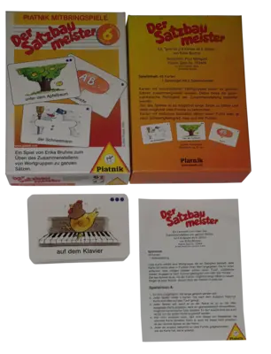 Piatnik Mitbringspiele Der Satzbaumeister 703409