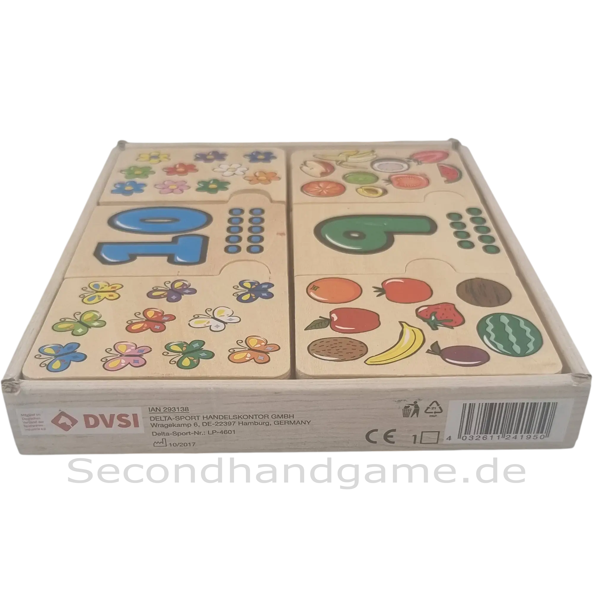 Play tive JUNIOR Zahlen-Puzzle 30-teilig IAN333138, 2-6 Jahre